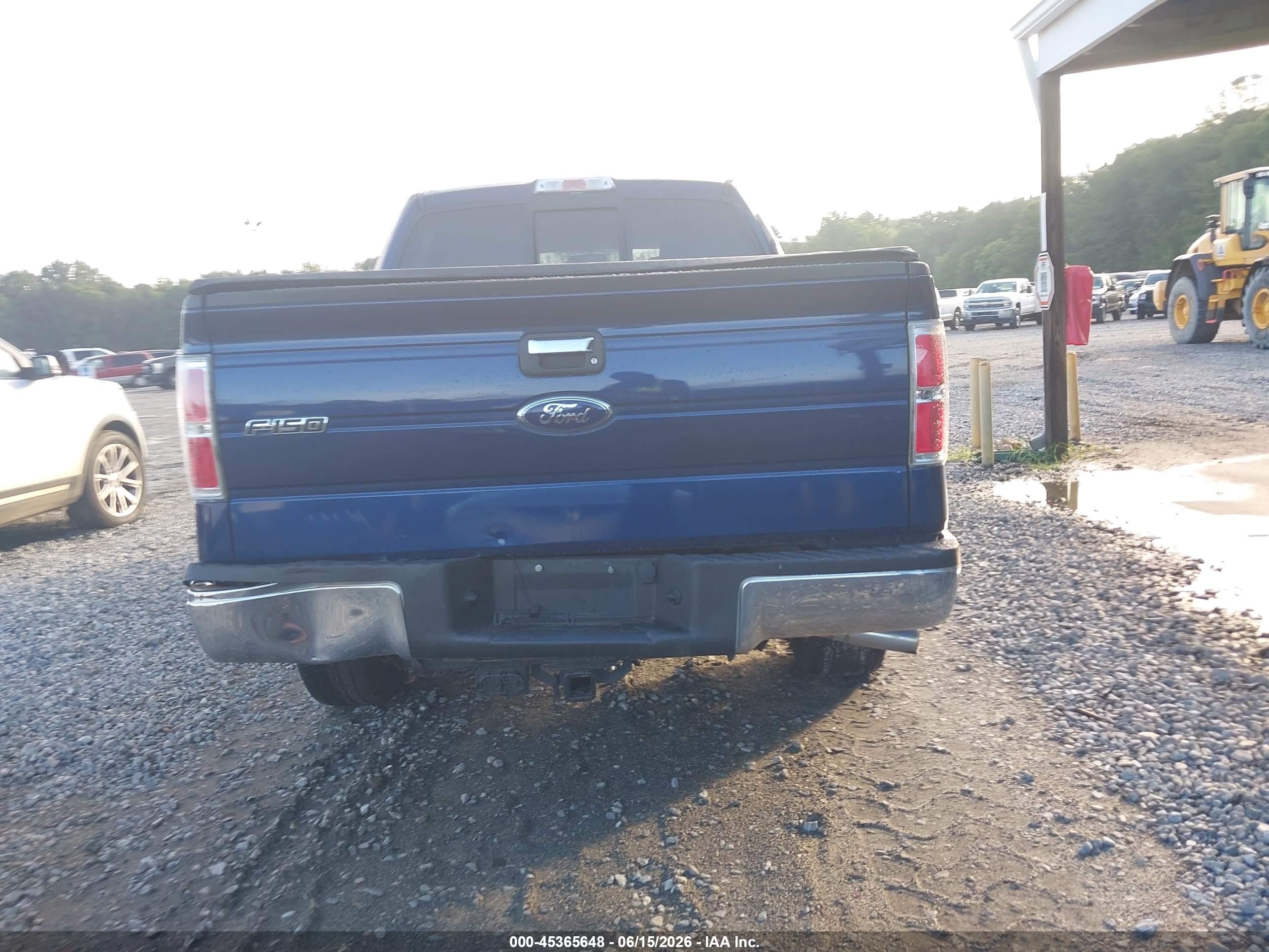 2010 Ford F-150 Fx2 Sport/xl/xlt Blue vin: 1FTEW1C86AFD70833