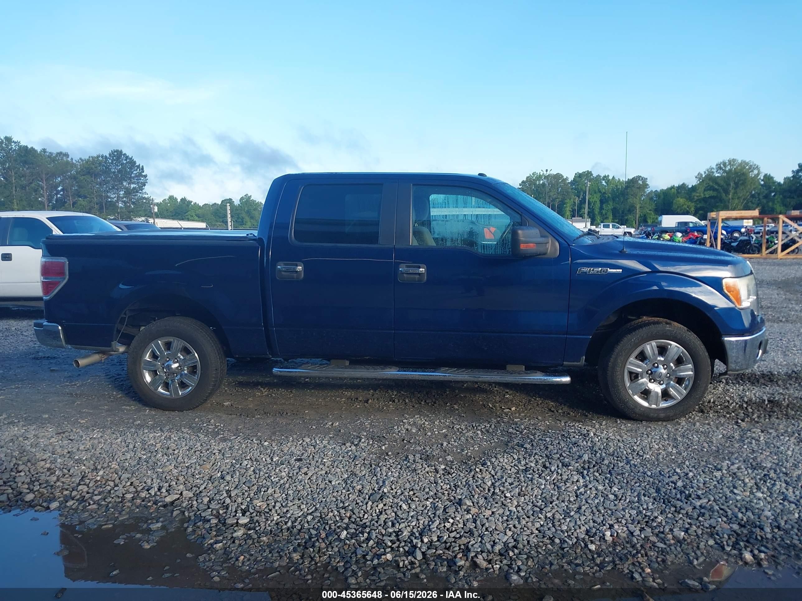 2010 Ford F-150 Fx2 Sport/xl/xlt Blue vin: 1FTEW1C86AFD70833