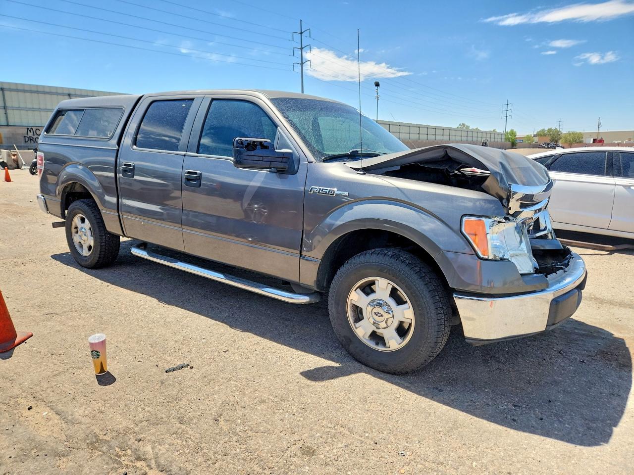 2010 Ford F150 Supercrew Серый vin: 1FTEW1C86AKA14096