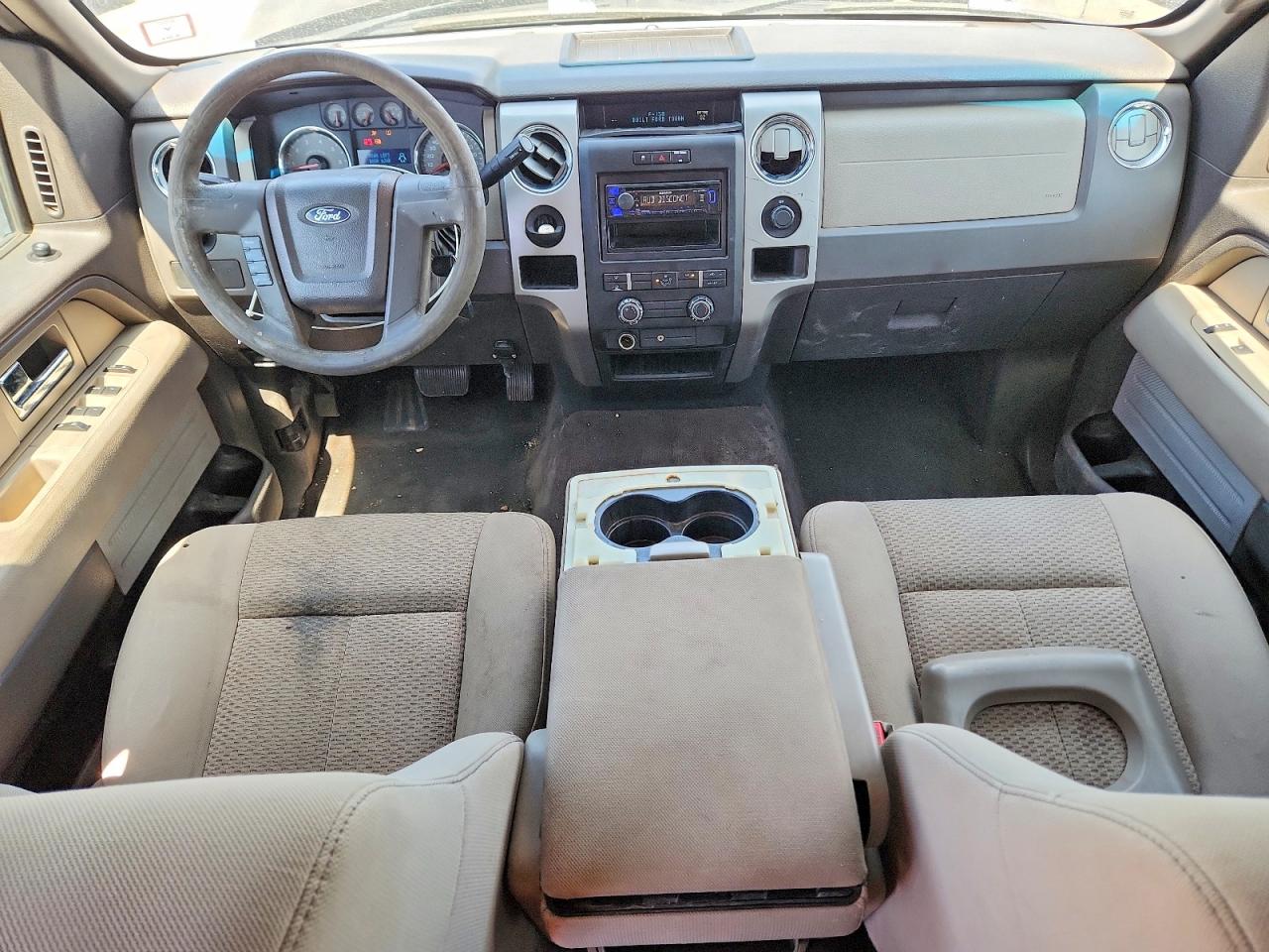 2010 Ford F150 Supercrew Серый vin: 1FTEW1C86AKA14096