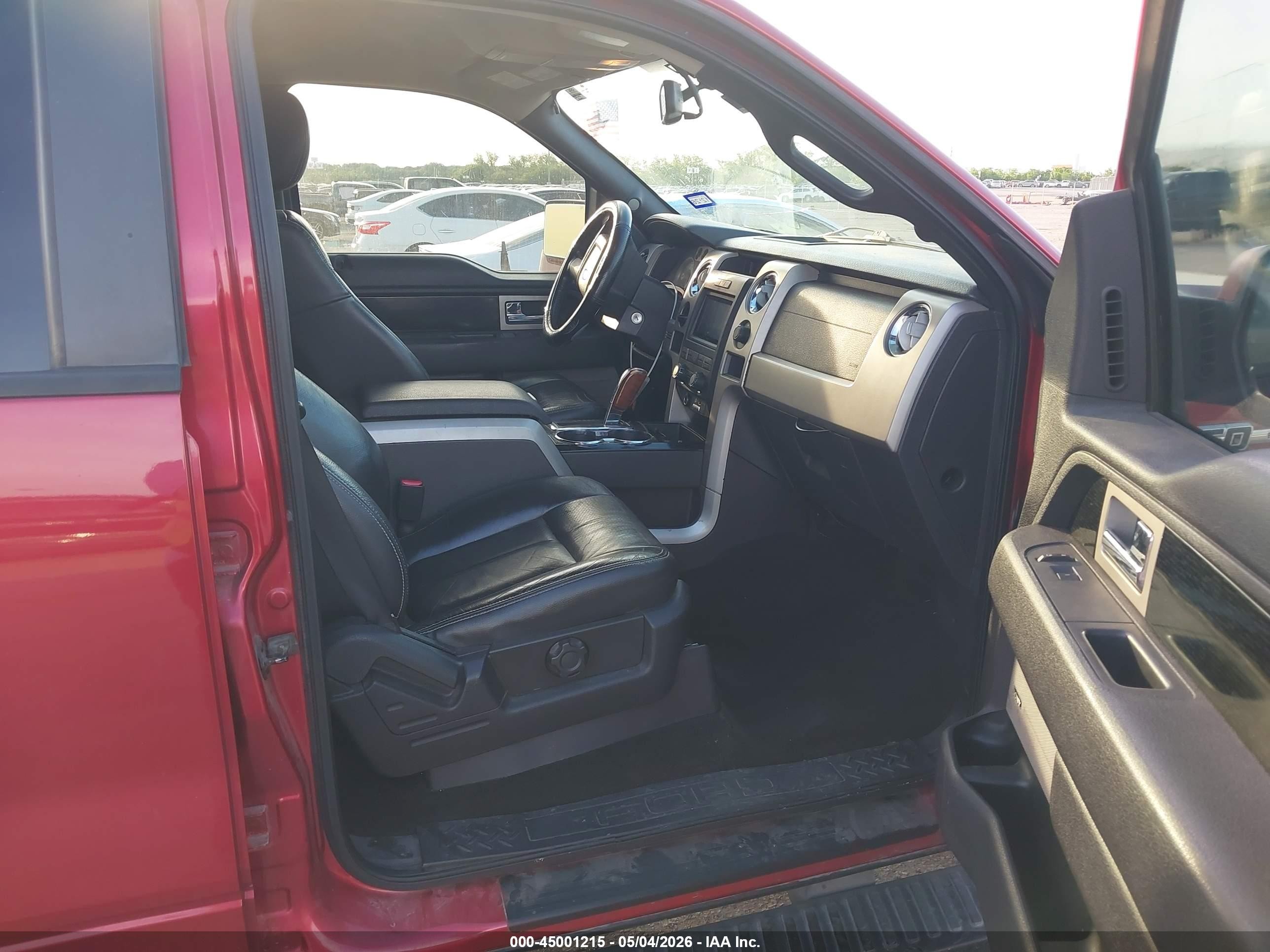 2010 Ford F-150 Fx2 Sport Red vin: 1FTEW1C86AKB57663