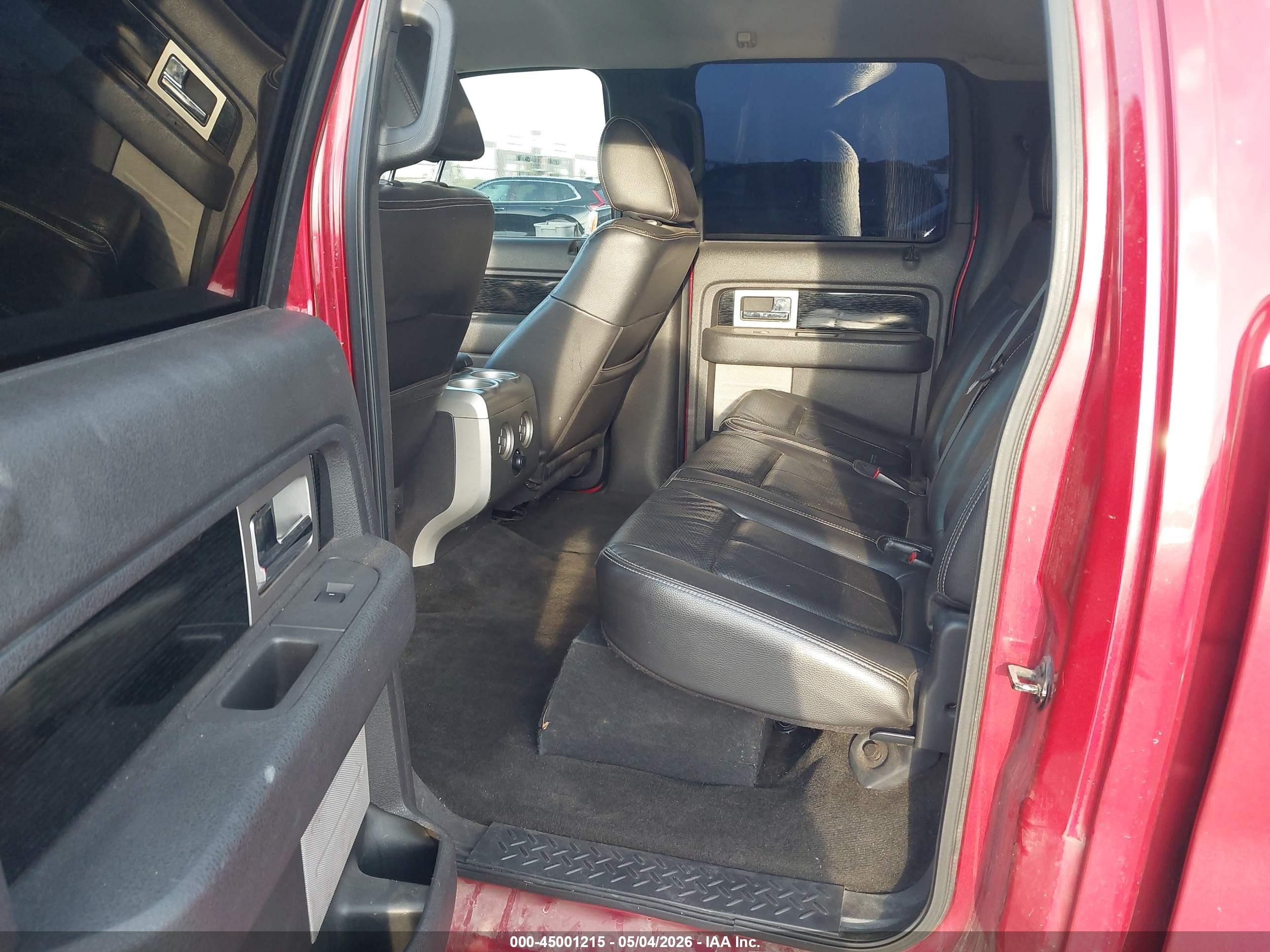 2010 Ford F-150 Fx2 Sport Red vin: 1FTEW1C86AKB57663