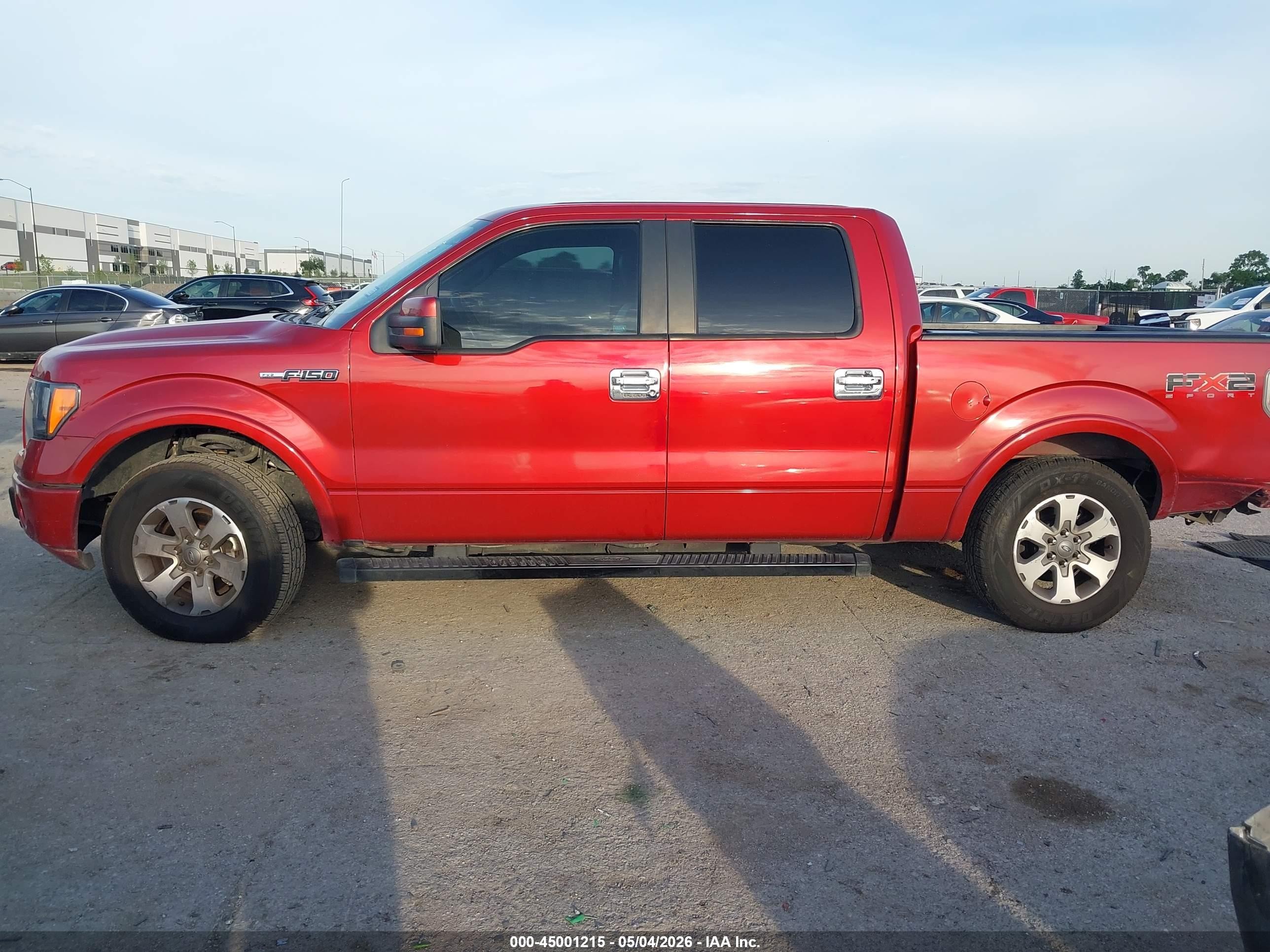 2010 Ford F-150 Fx2 Sport Red vin: 1FTEW1C86AKB57663