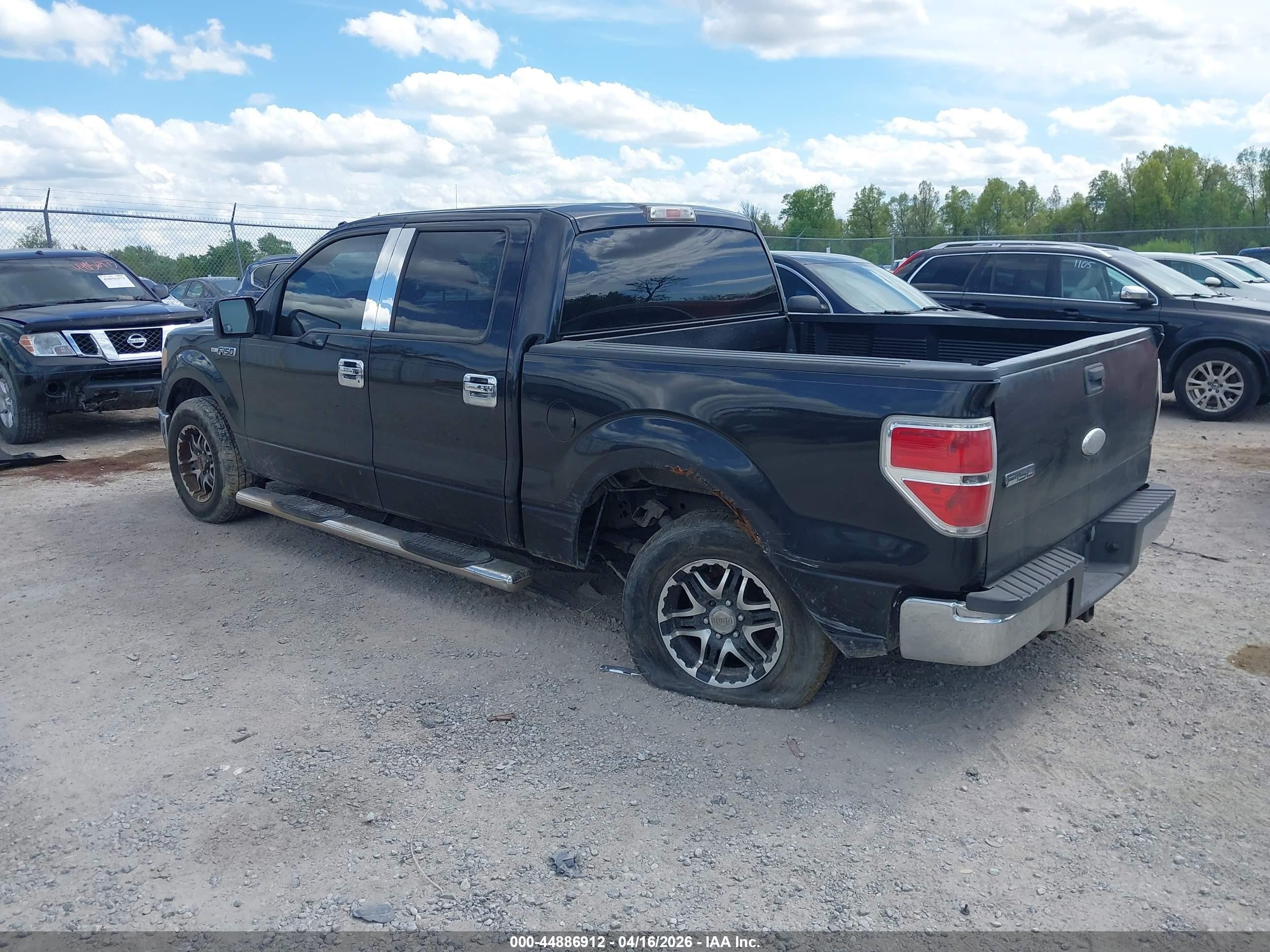 2010 Ford F-150 Fx2 Sport/xl/xlt Black vin: 1FTEW1C87AFB27242