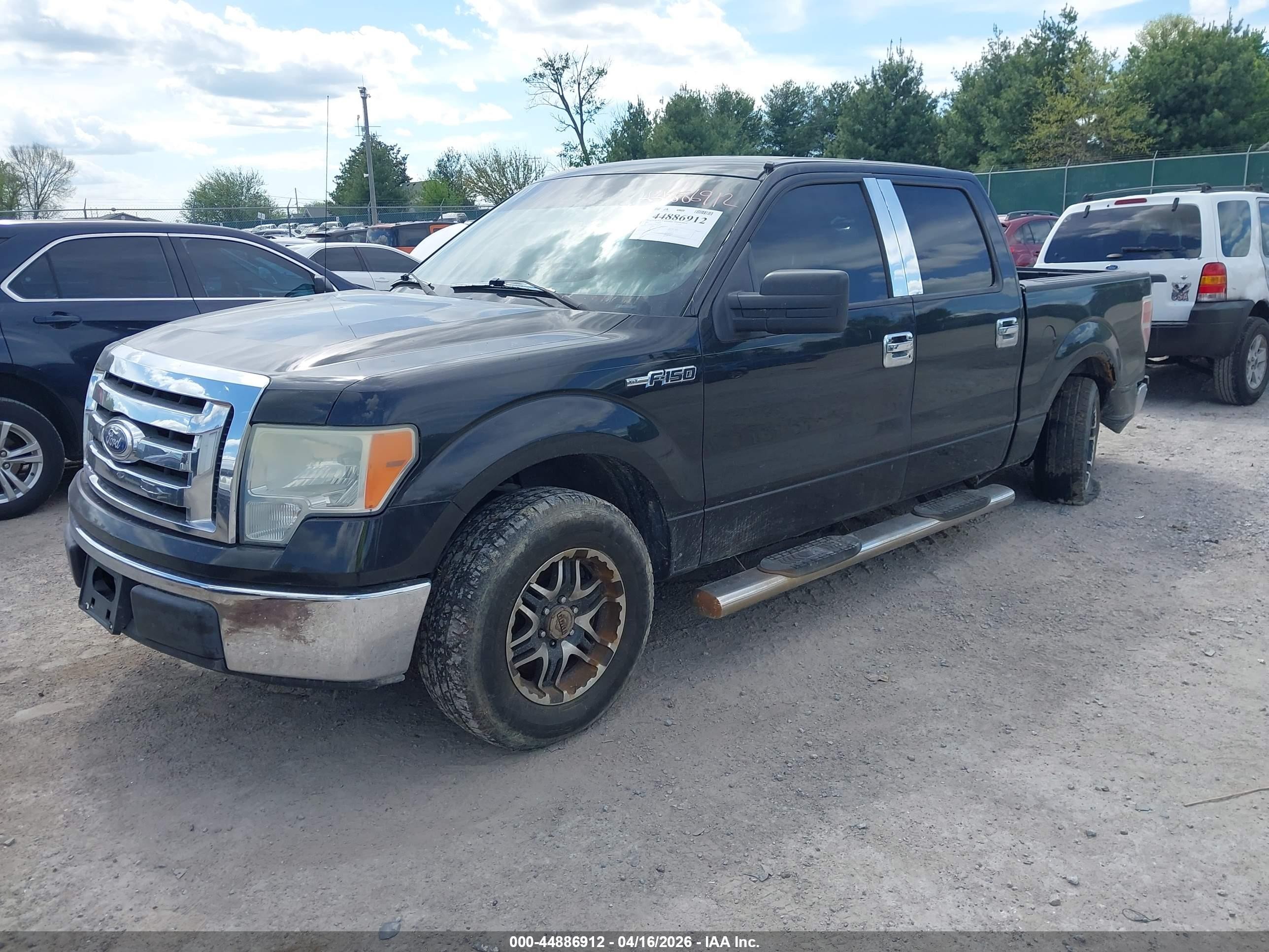2010 Ford F-150 Fx2 Sport/xl/xlt Black vin: 1FTEW1C87AFB27242
