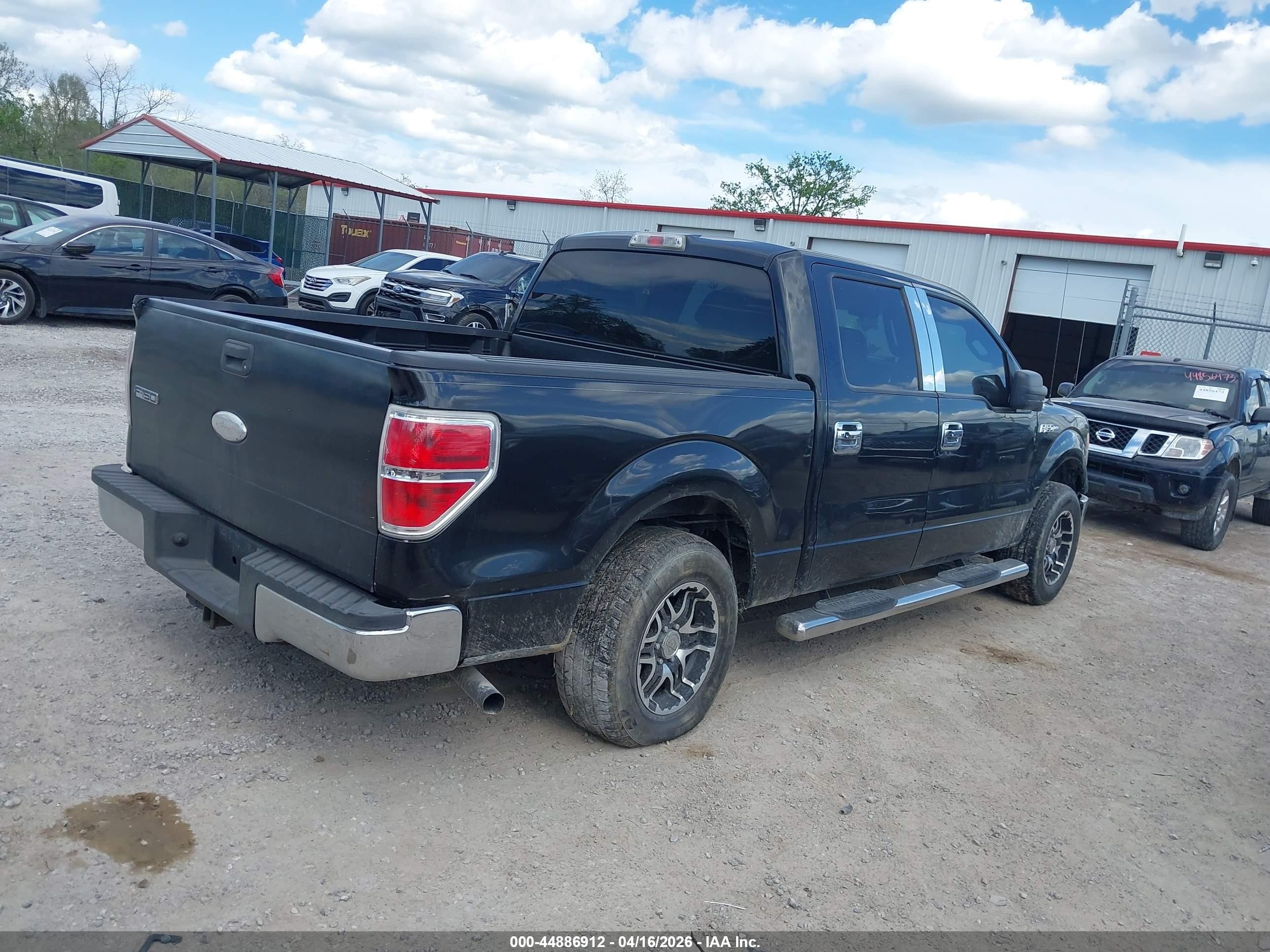 2010 Ford F-150 Fx2 Sport/xl/xlt Black vin: 1FTEW1C87AFB27242
