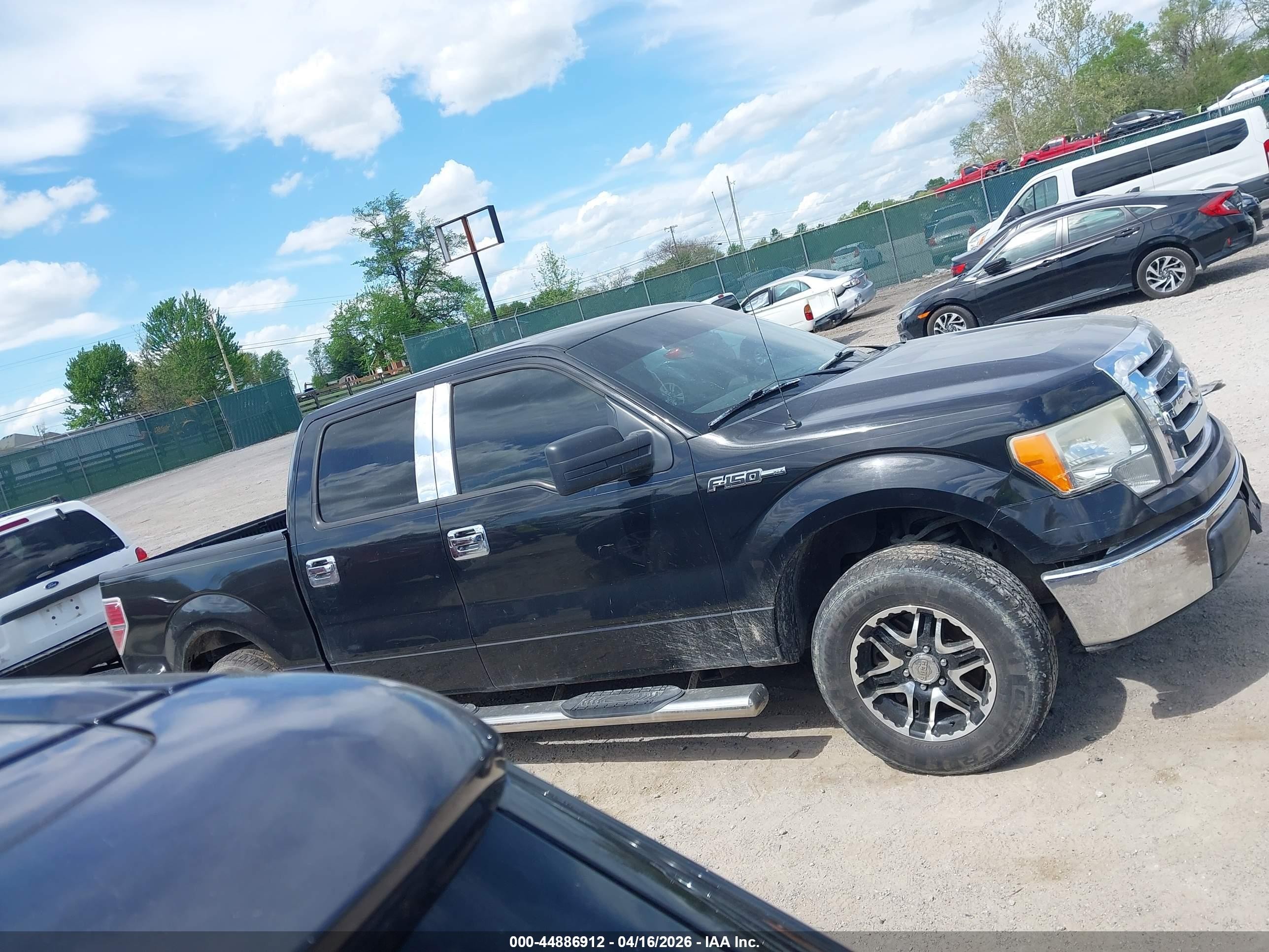 2010 Ford F-150 Fx2 Sport/xl/xlt Black vin: 1FTEW1C87AFB27242
