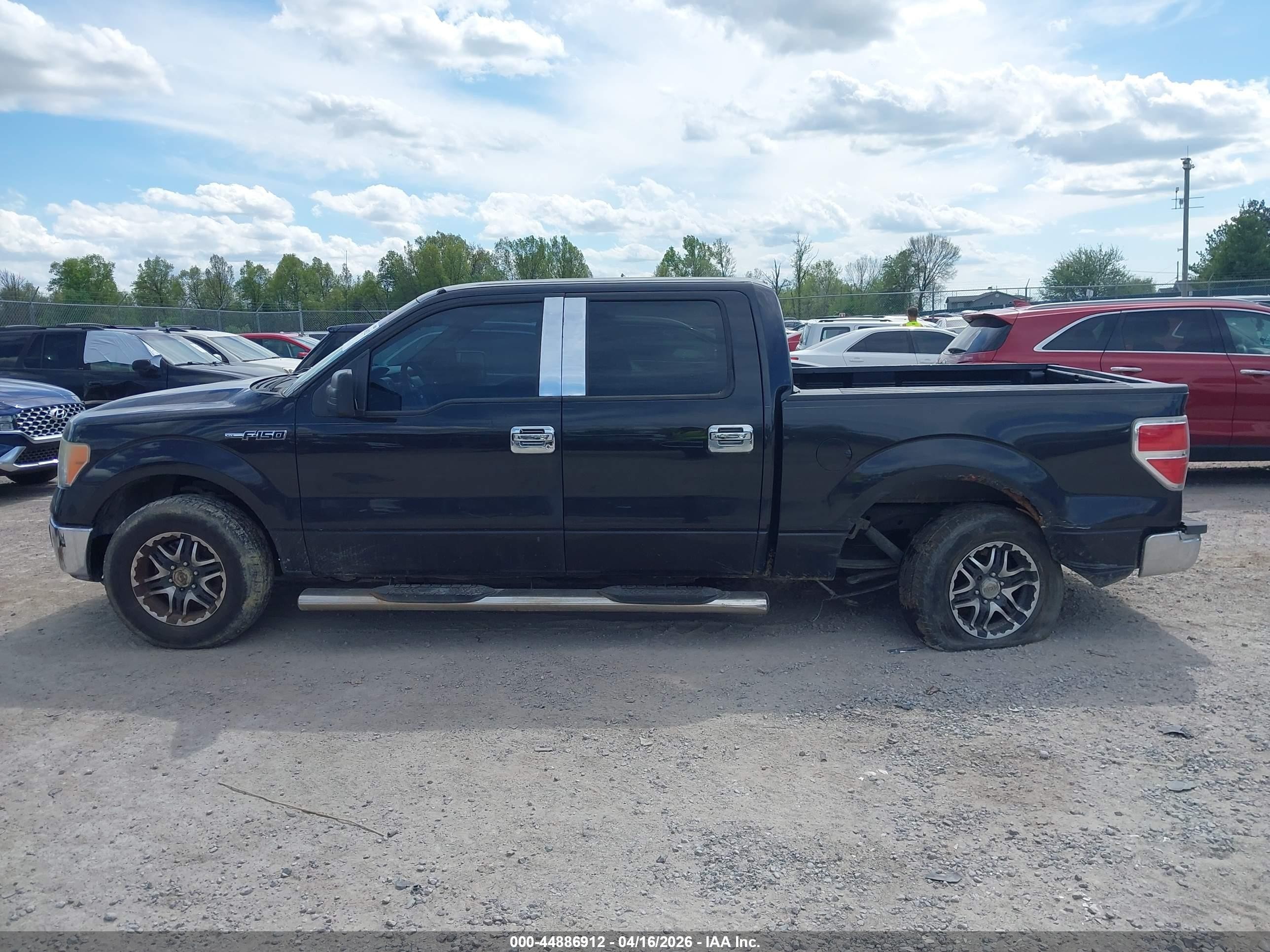 2010 Ford F-150 Fx2 Sport/xl/xlt Black vin: 1FTEW1C87AFB27242