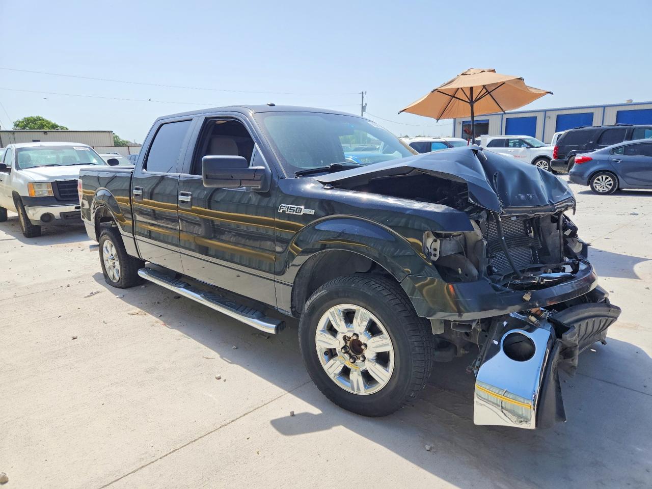 2010 Ford F150 Supercrew Black vin: 1FTEW1C87AFB96836