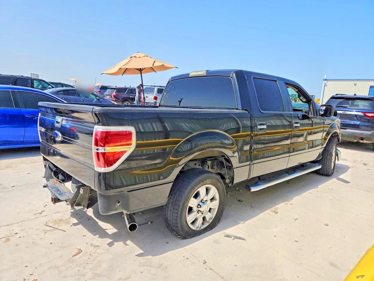 2010 Ford F150 Supercrew Black vin: 1FTEW1C87AFB96836