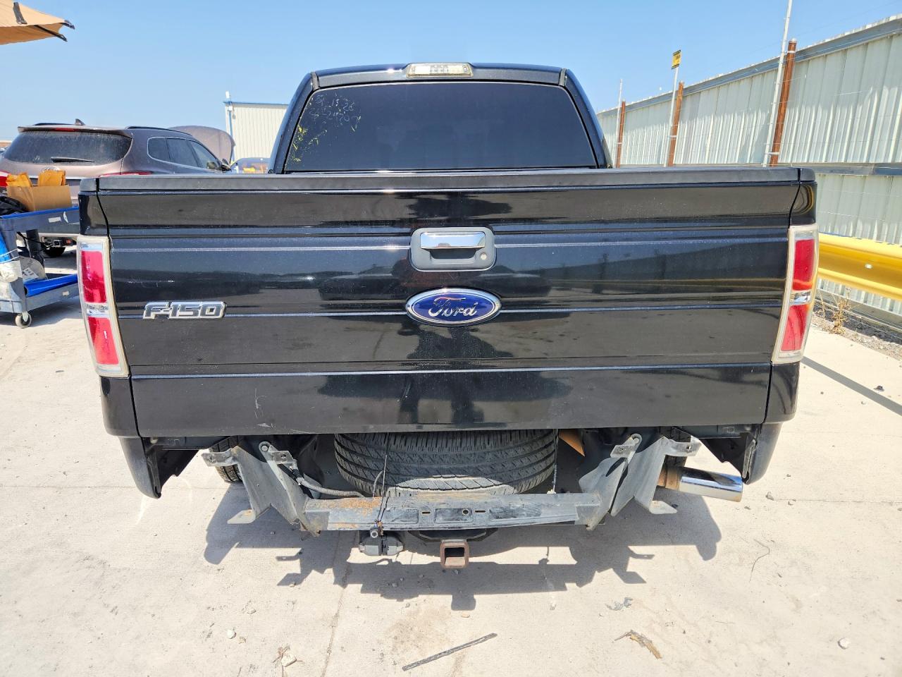 2010 Ford F150 Supercrew Black vin: 1FTEW1C87AFB96836