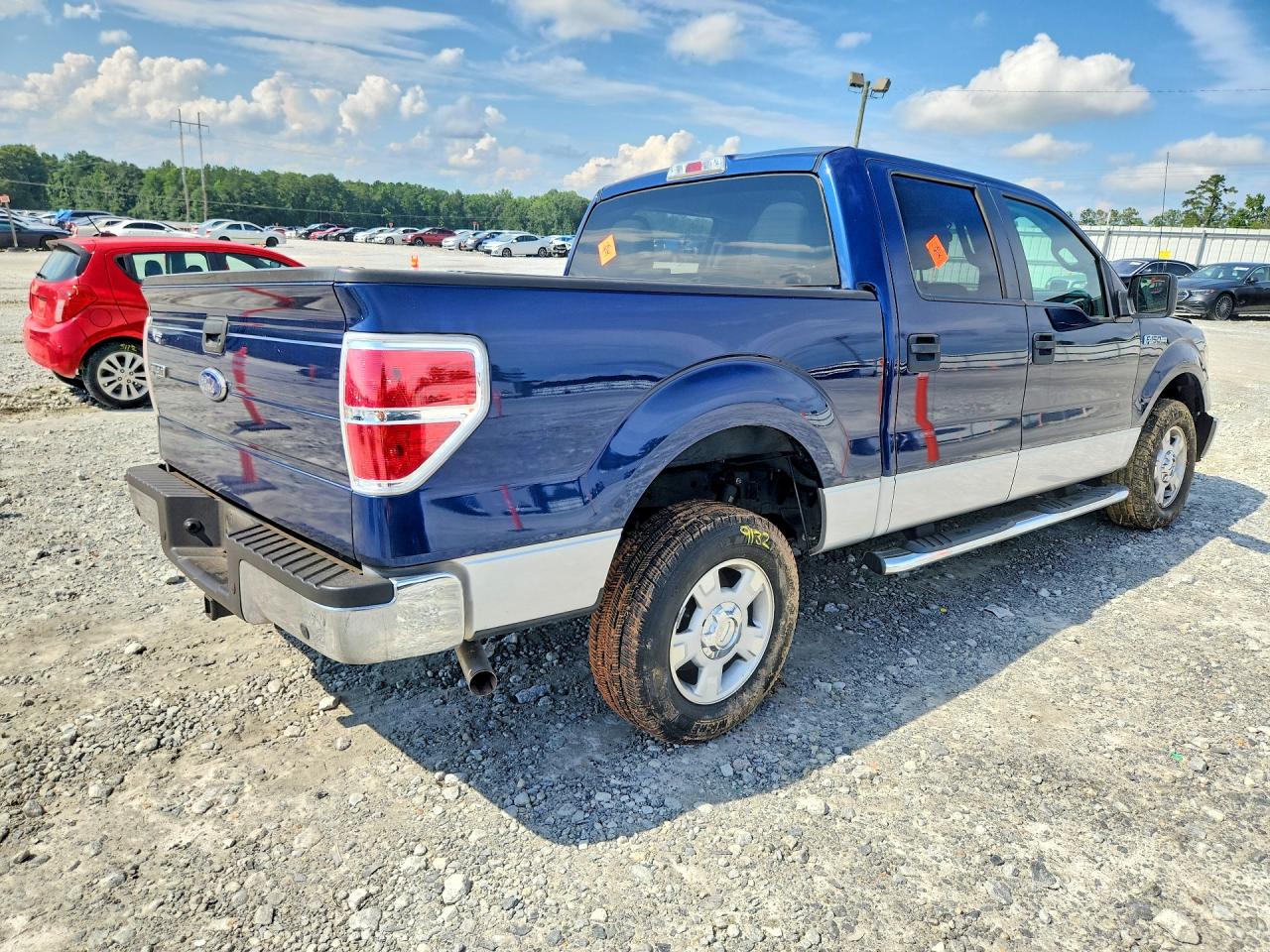 2010 Ford F150 Supercrew Blue vin: 1FTEW1C87AFC27454