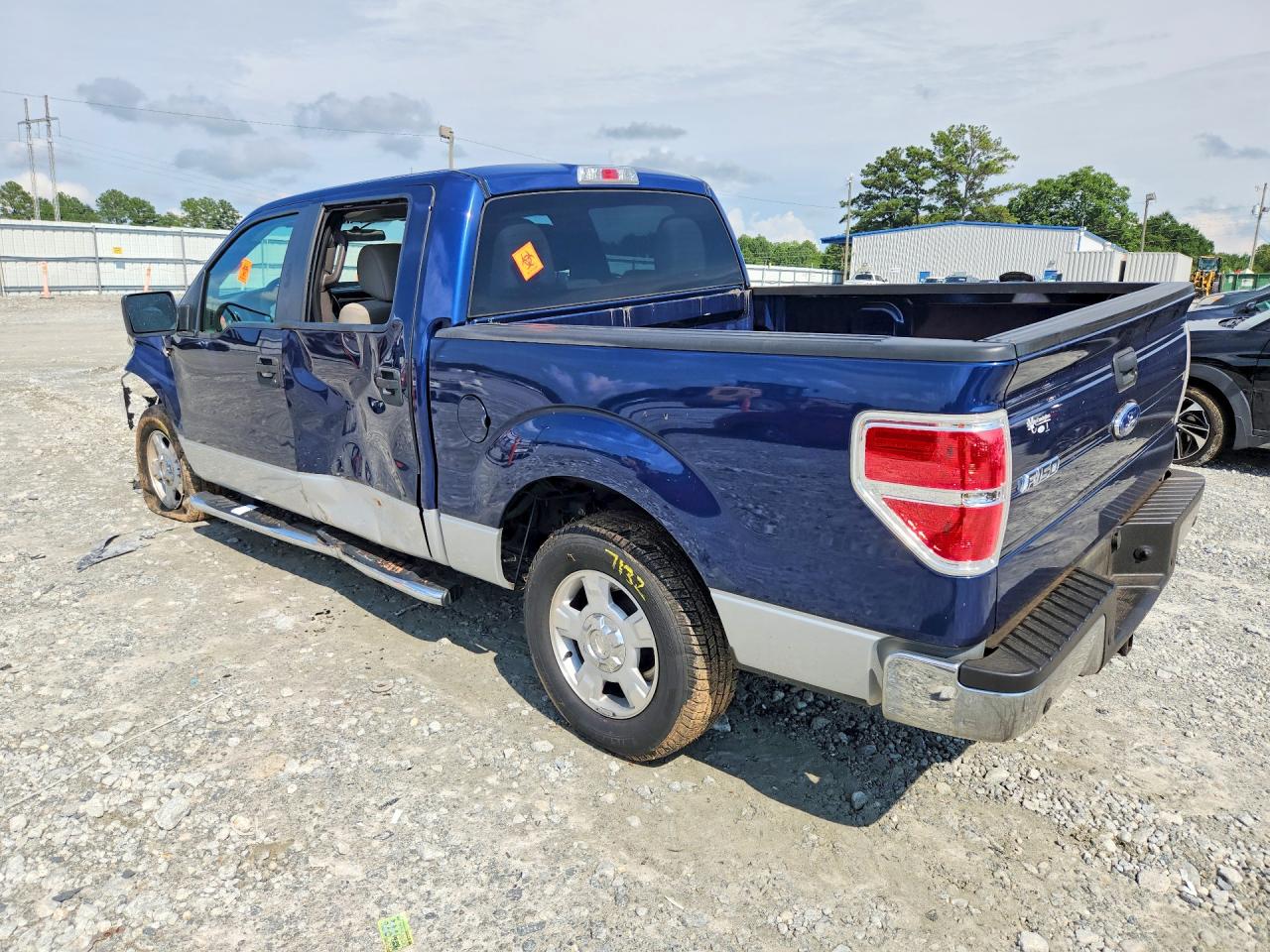 2010 Ford F150 Supercrew Blue vin: 1FTEW1C87AFC27454