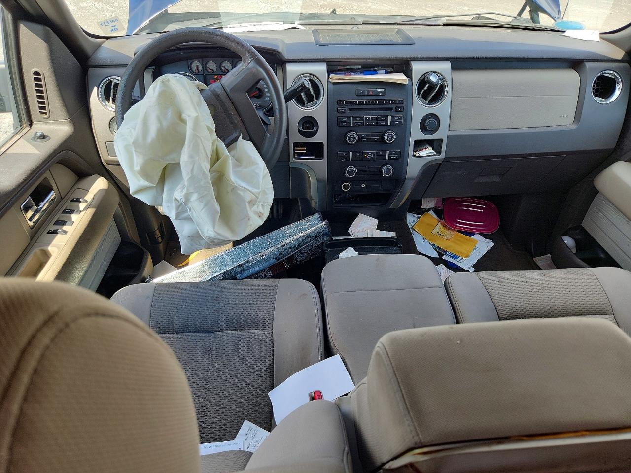 2010 Ford F150 Supercrew Blue vin: 1FTEW1C87AFC27454