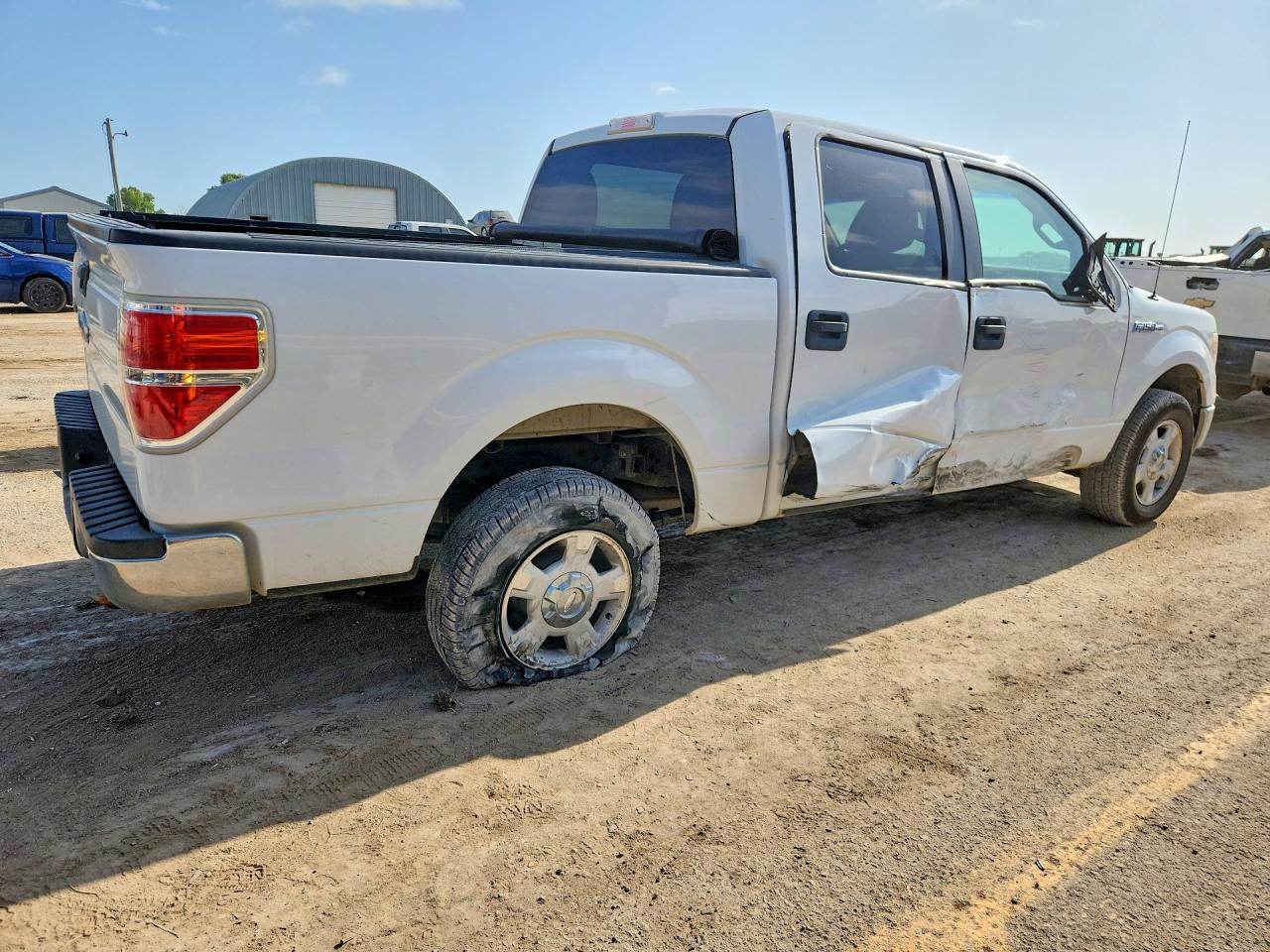 2010 Ford F150 Supercrew Белый vin: 1FTEW1C87AFC37062