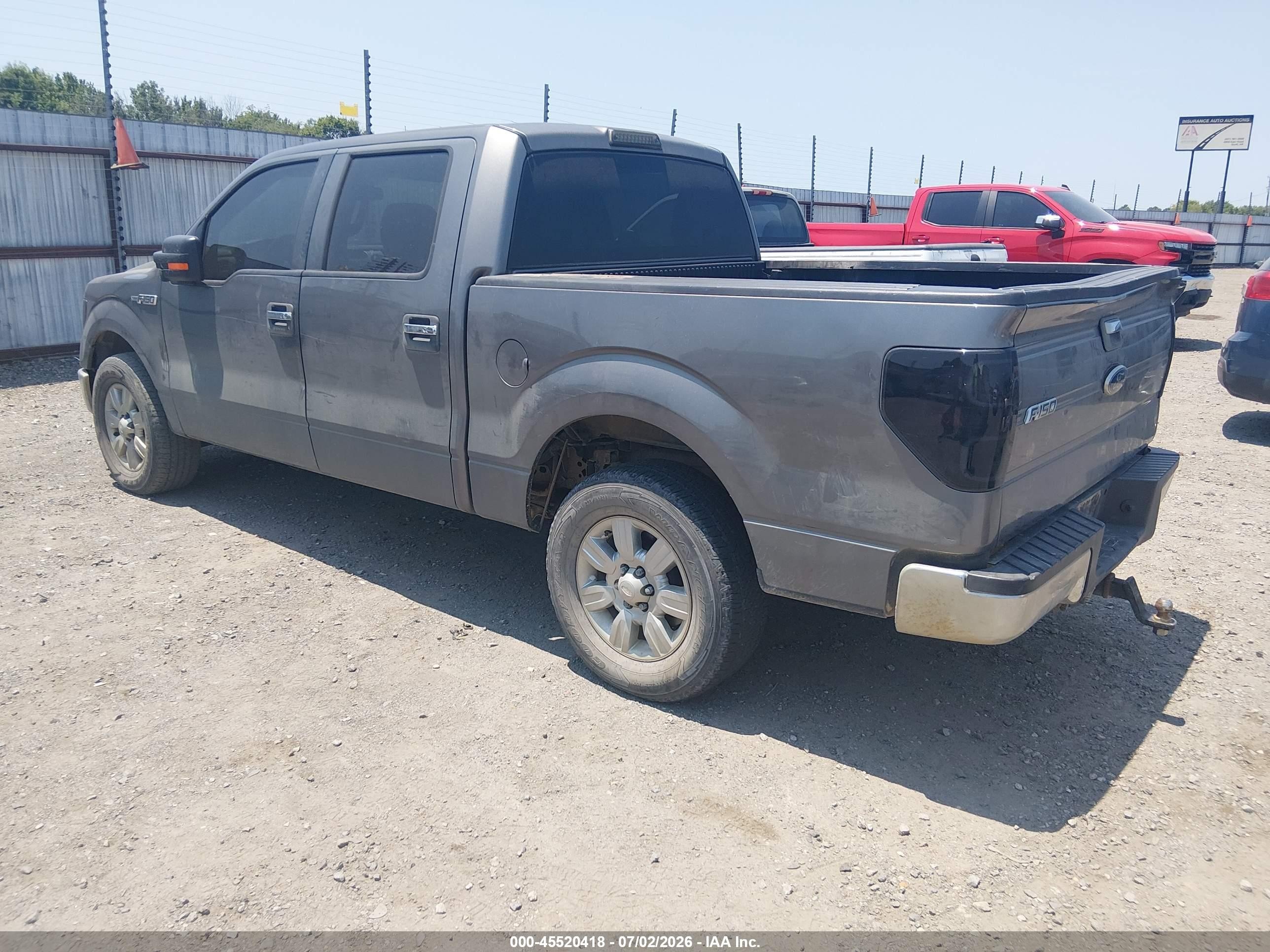 2010 Ford F-150 Fx2 Sport/xl/xlt Gray vin: 1FTEW1C87AFC44772