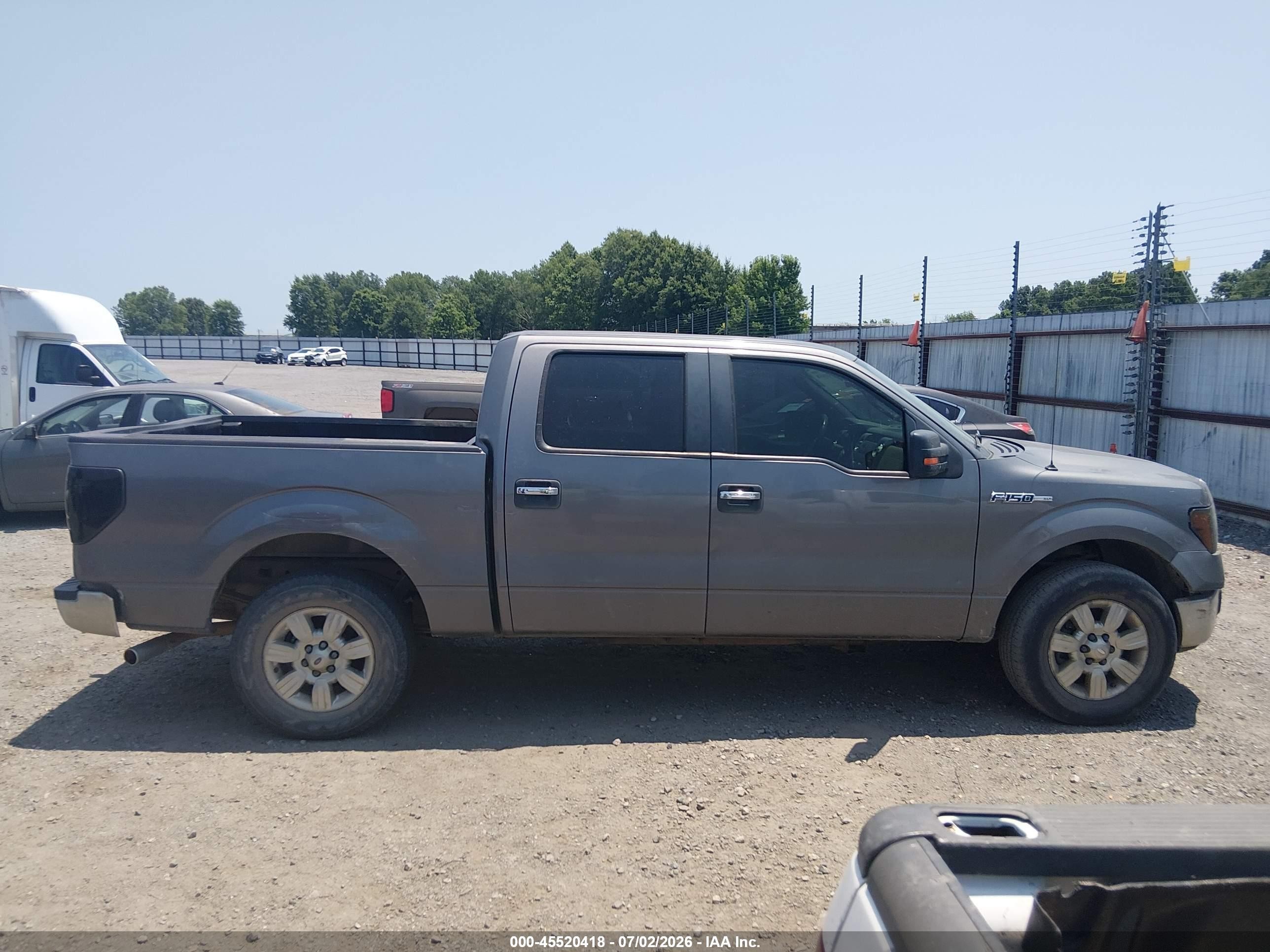 2010 Ford F-150 Fx2 Sport/xl/xlt Gray vin: 1FTEW1C87AFC44772
