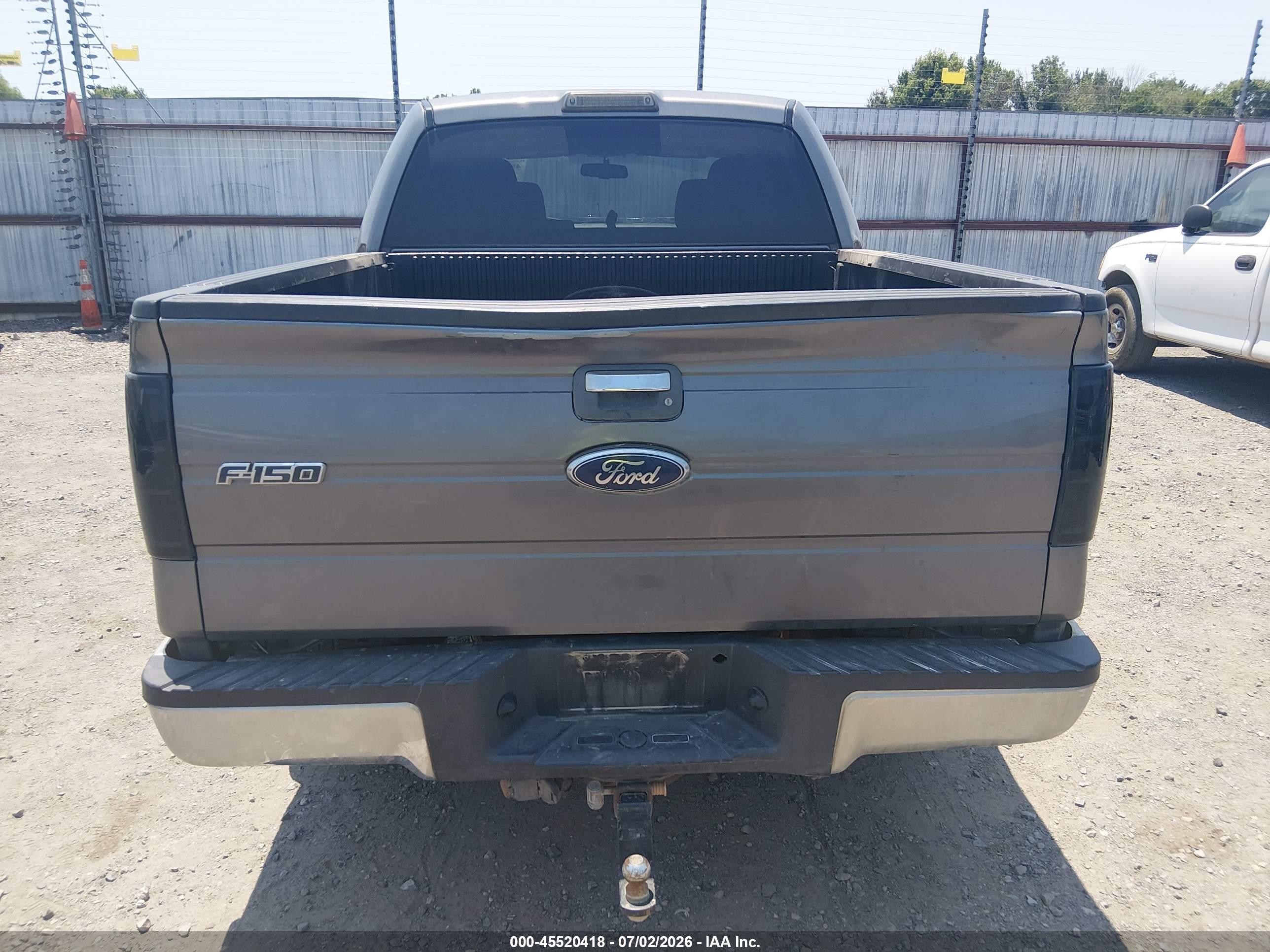 2010 Ford F-150 Fx2 Sport/xl/xlt Gray vin: 1FTEW1C87AFC44772