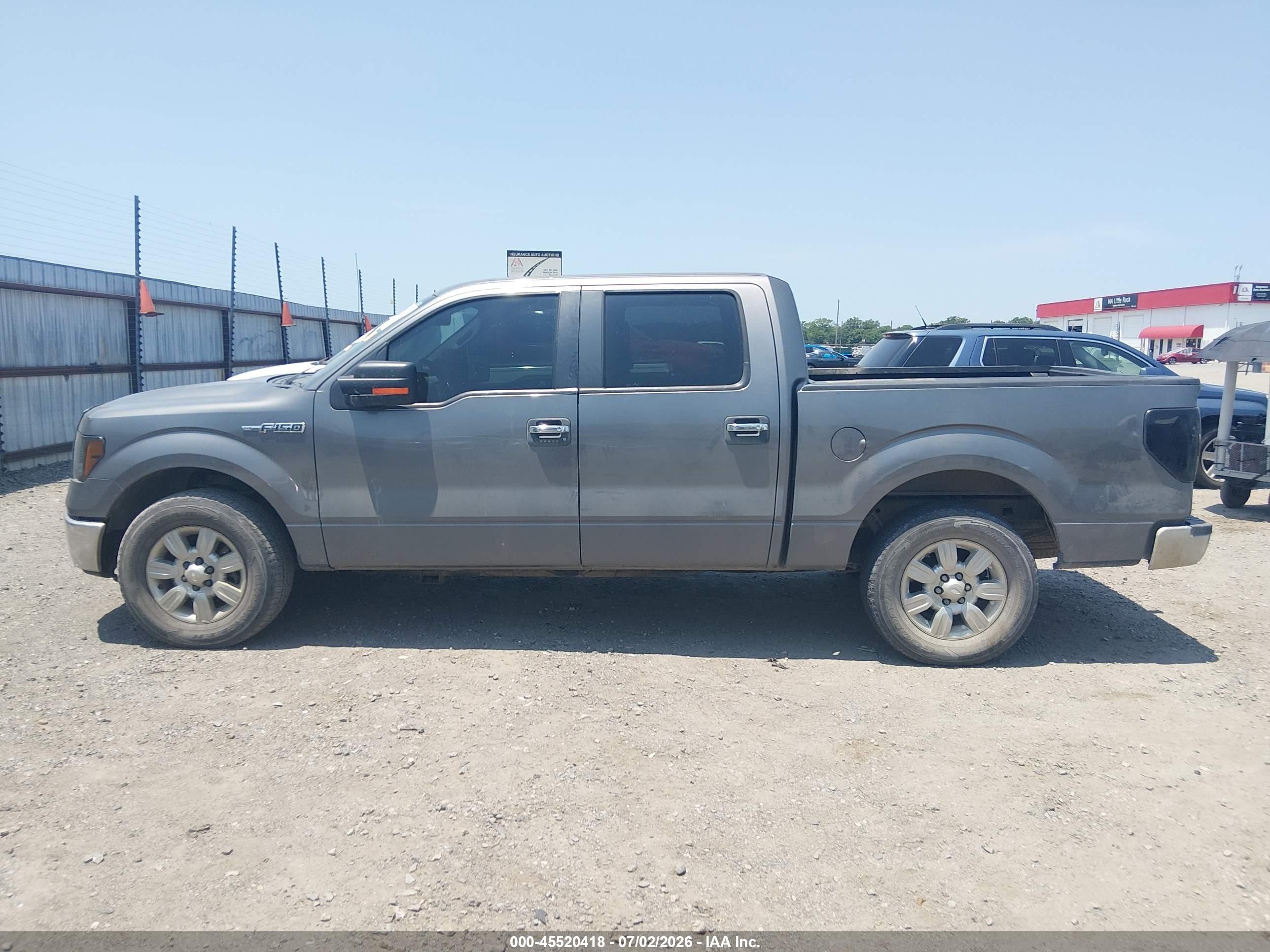 2010 Ford F-150 Fx2 Sport/xl/xlt Gray vin: 1FTEW1C87AFC44772
