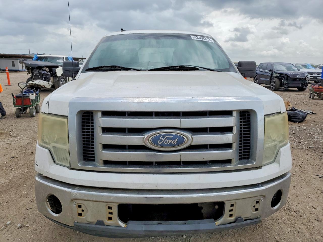 2010 Ford F150 Supercrew White vin: 1FTEW1C87AFD62210