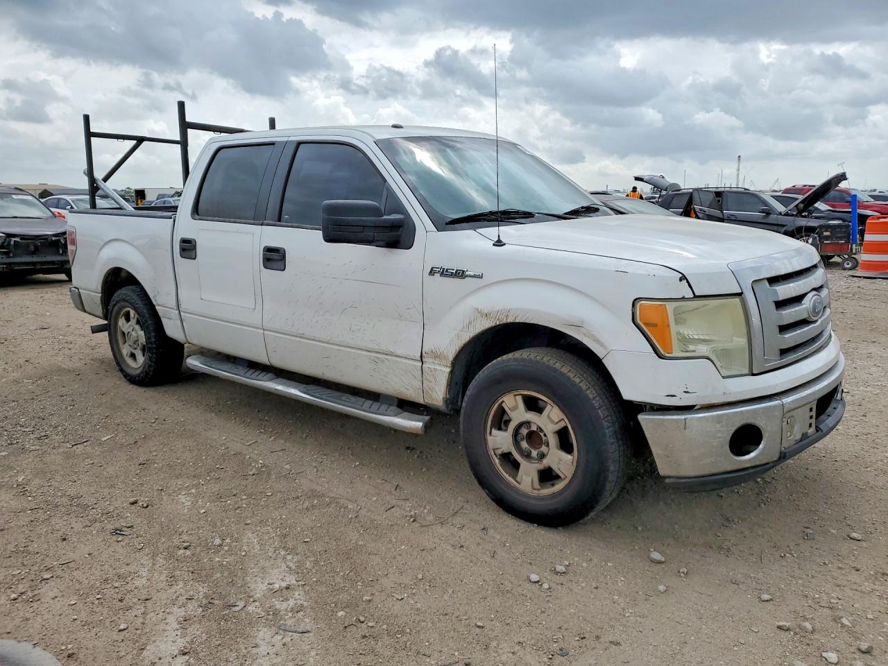 2010 Ford F150 Supercrew White vin: 1FTEW1C87AFD62210