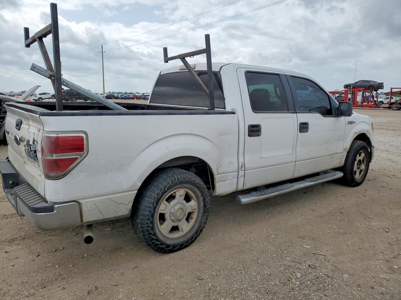 2010 Ford F150 Supercrew White vin: 1FTEW1C87AFD62210