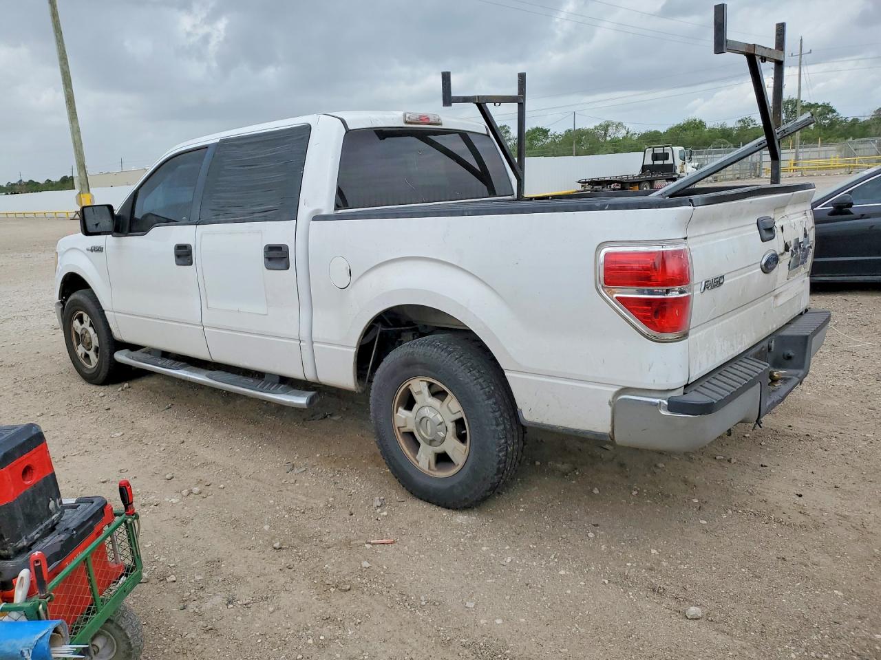 2010 Ford F150 Supercrew White vin: 1FTEW1C87AFD62210