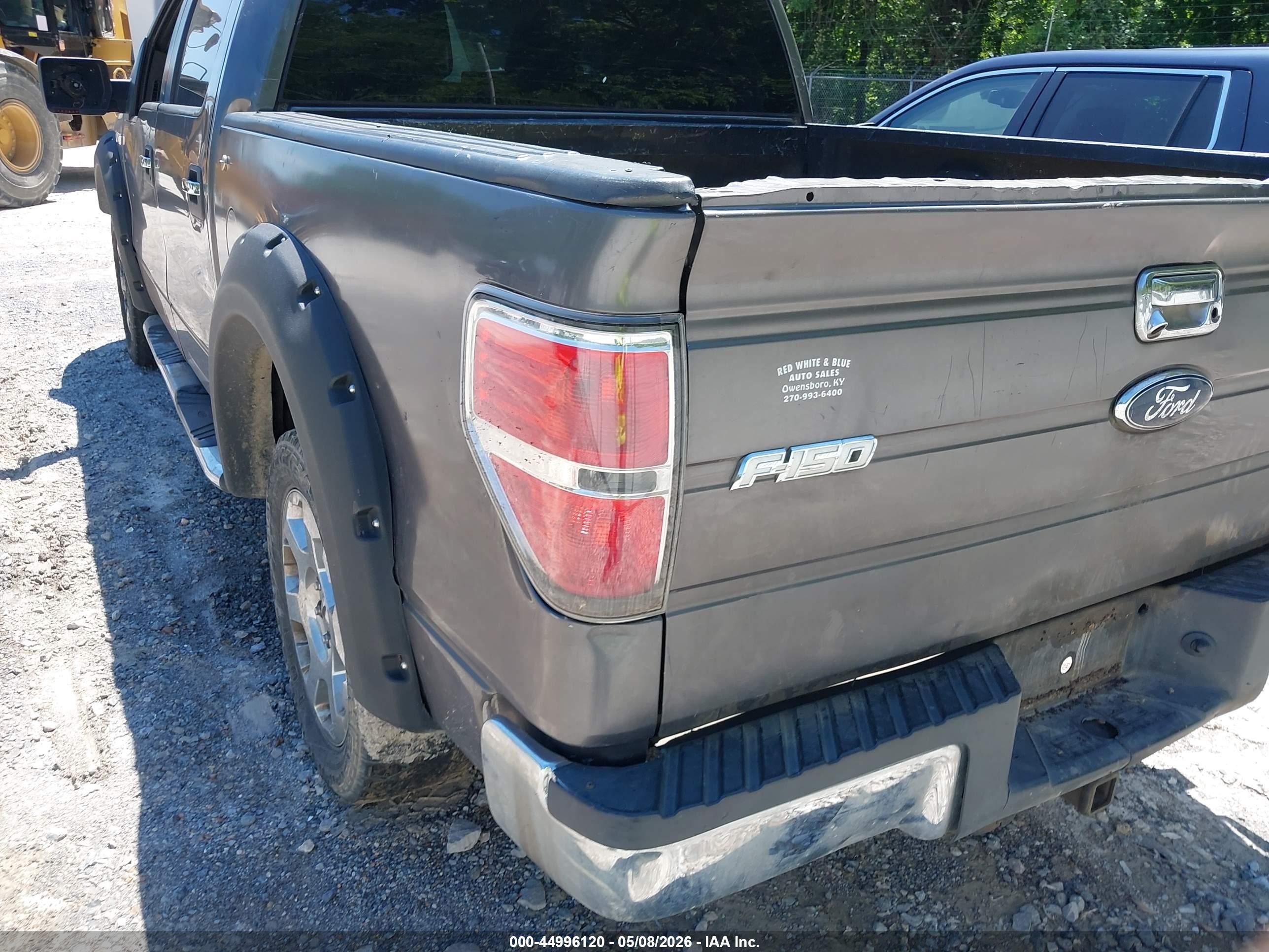 2010 Ford F-150 Fx2 Sport/xl/xlt Gray vin: 1FTEW1C87AKA22983