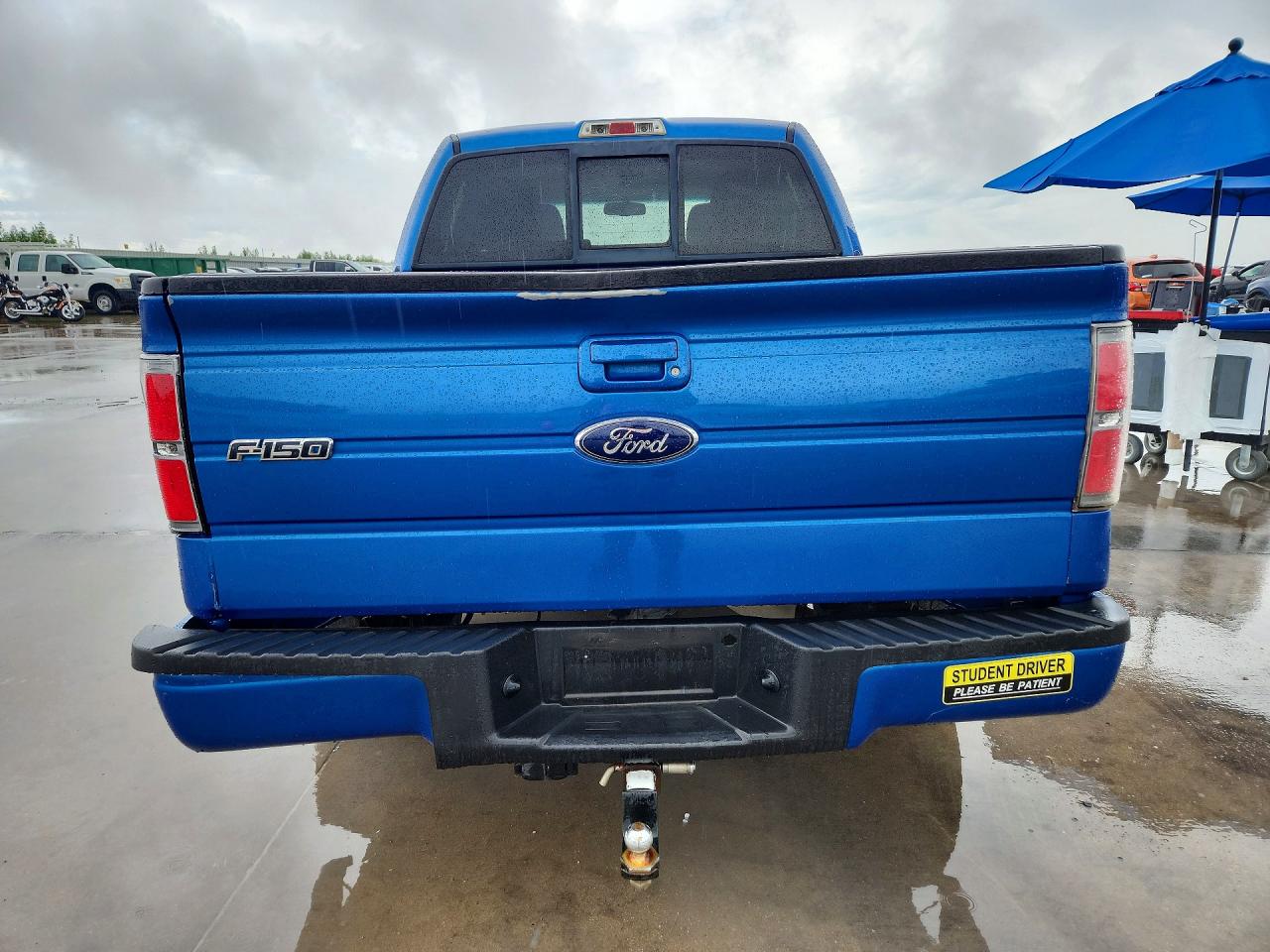 2010 Ford F150 Supercrew Blue vin: 1FTEW1C87AKE45157