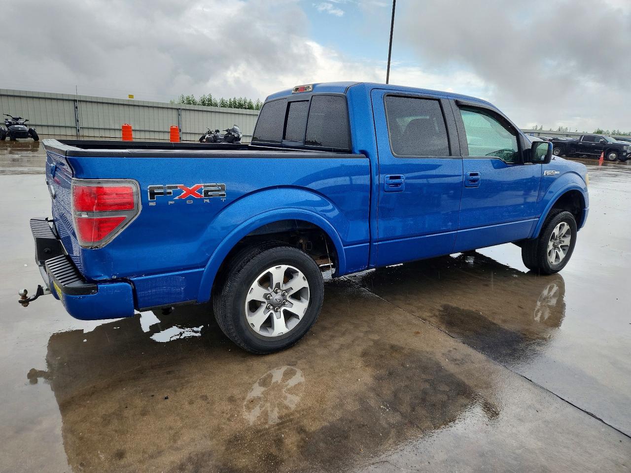 2010 Ford F150 Supercrew Blue vin: 1FTEW1C87AKE45157