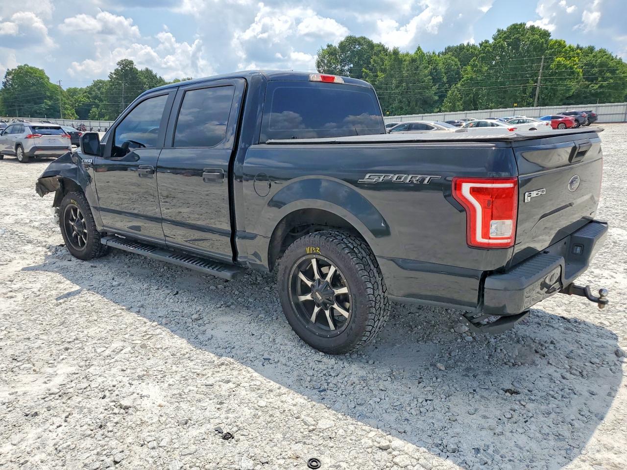 2015 Ford F150 Supercrew Black vin: 1FTEW1C87FFB86668
