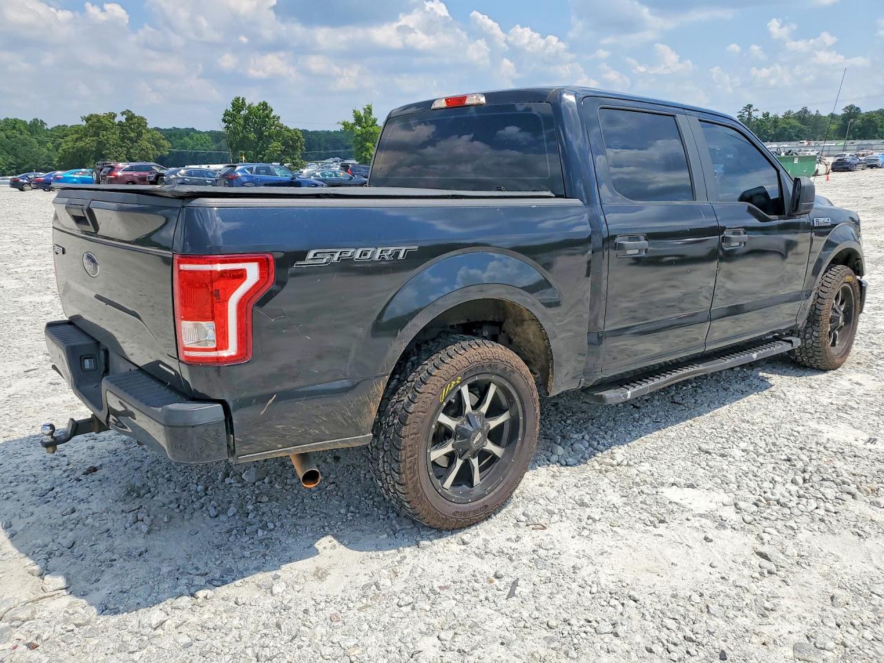 2015 Ford F150 Supercrew Black vin: 1FTEW1C87FFB86668