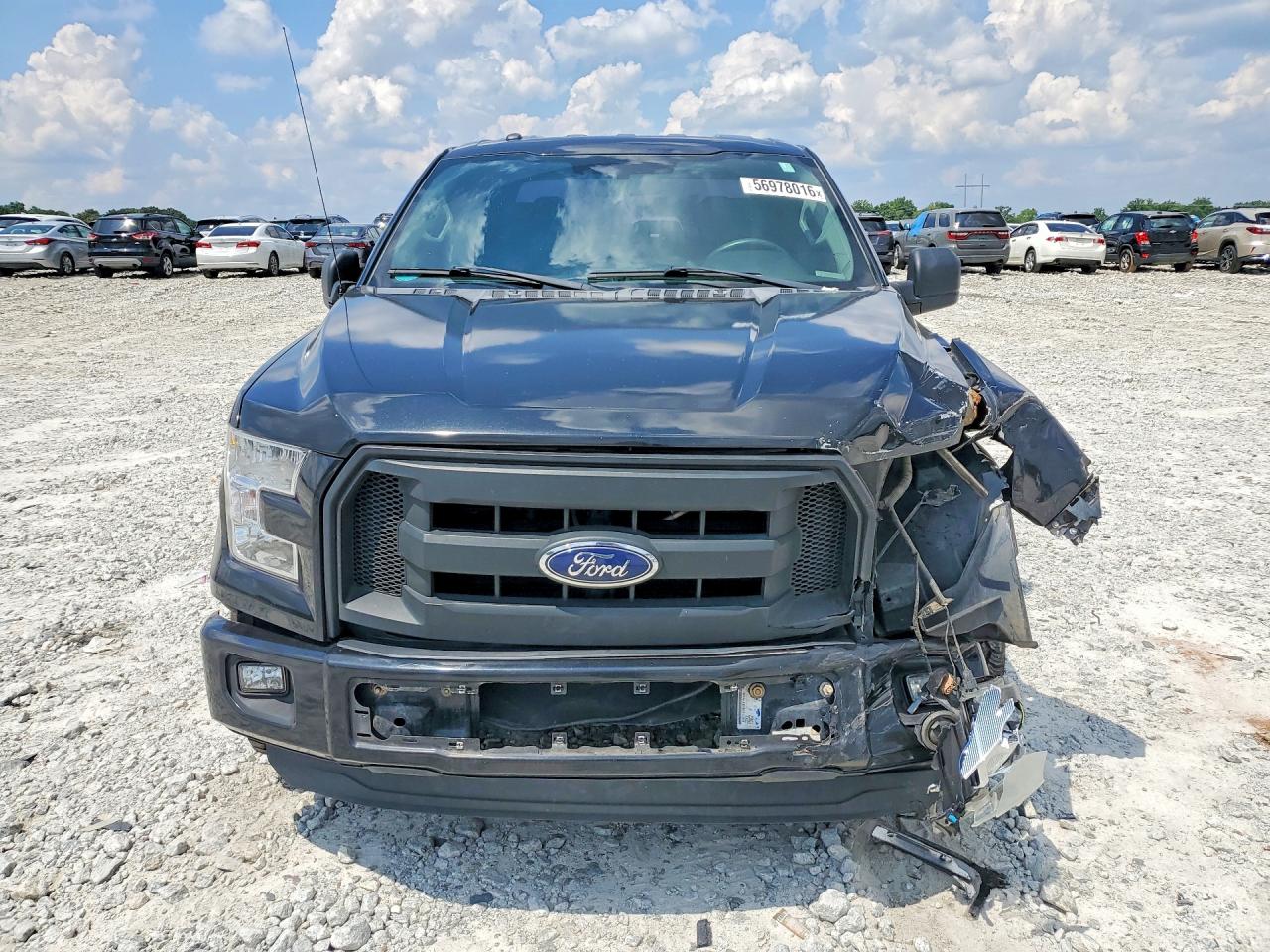 2015 Ford F150 Supercrew Black vin: 1FTEW1C87FFB86668