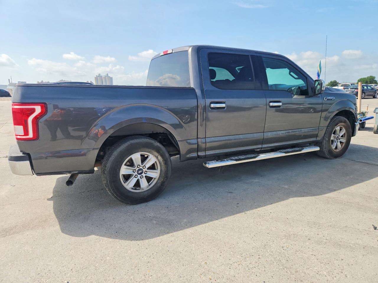 2015 Ford F150 Supercrew Gray vin: 1FTEW1C87FKD29500