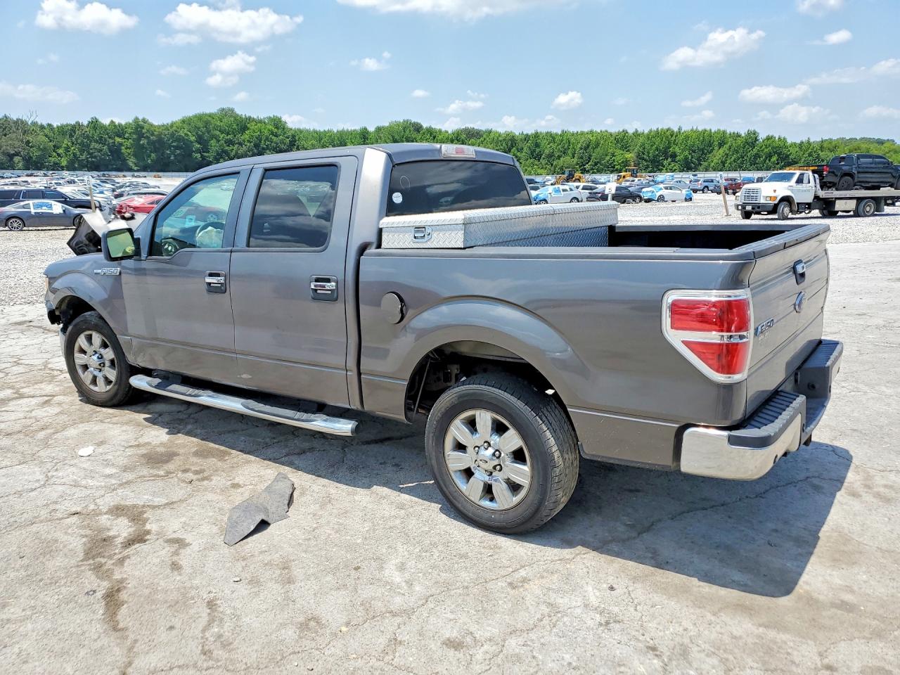 2010 Ford F150 Supercrew Silver vin: 1FTEW1C88AFB14385