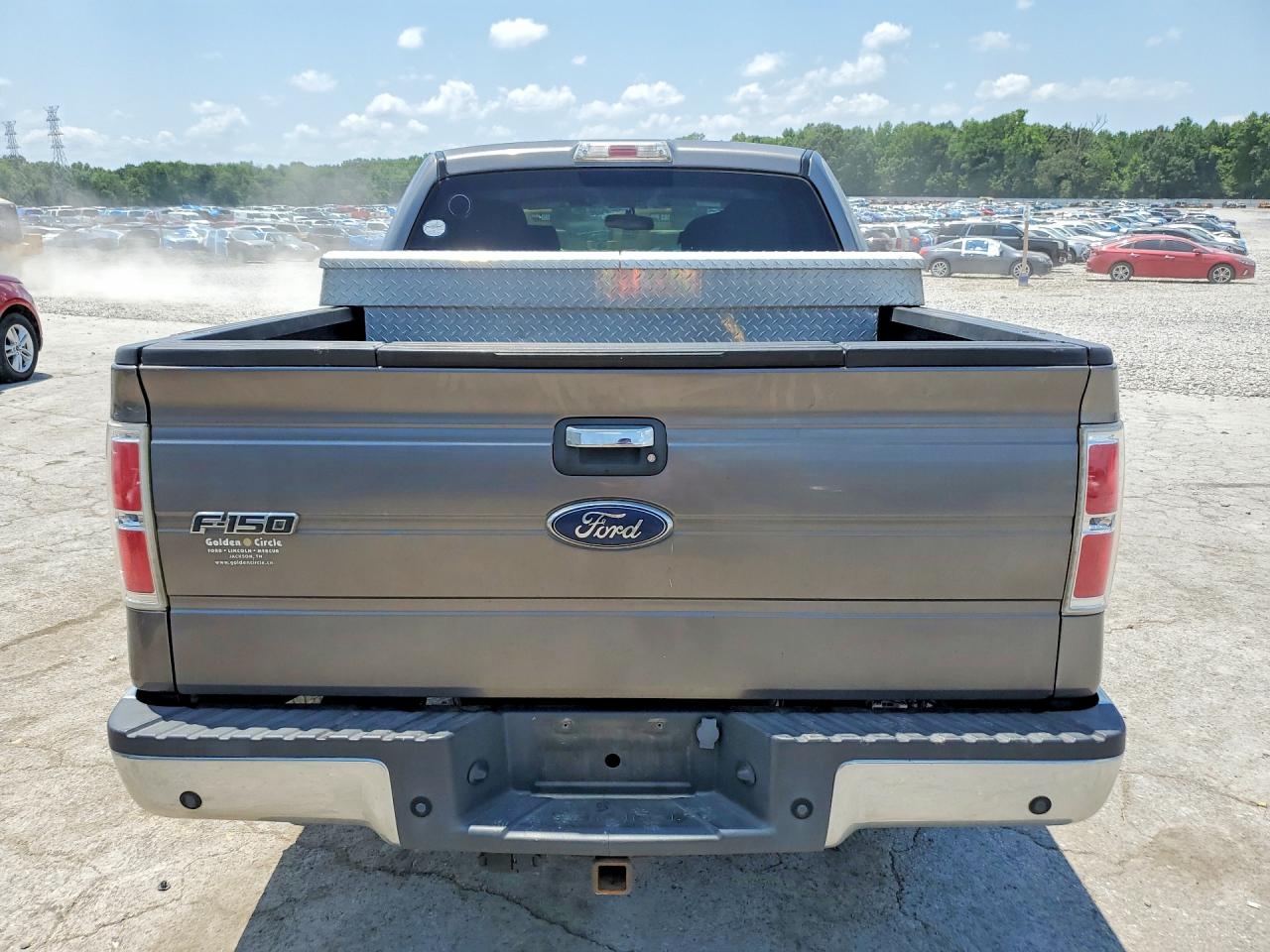 2010 Ford F150 Supercrew Silver vin: 1FTEW1C88AFB14385