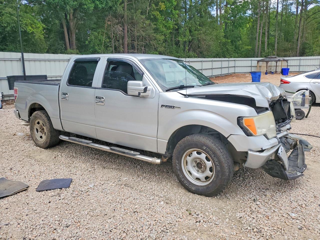 2010 Ford F150 Supercrew Silver vin: 1FTEW1C88AFC11649