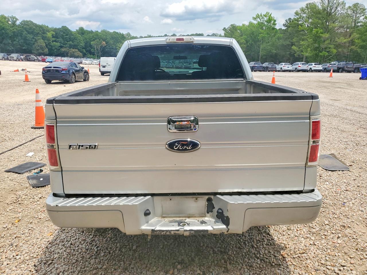 2010 Ford F150 Supercrew Silver vin: 1FTEW1C88AFC11649