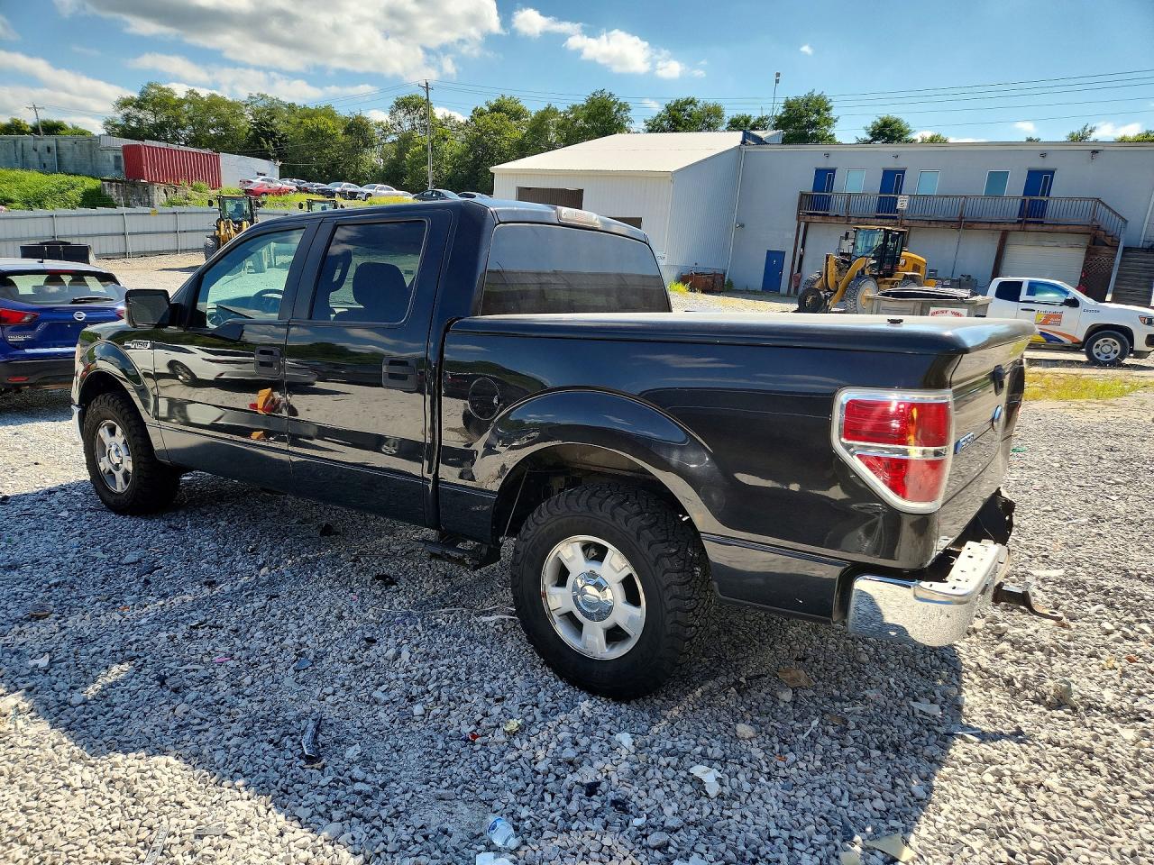 2010 Ford F150 Supercrew Black vin: 1FTEW1C88AFC57224
