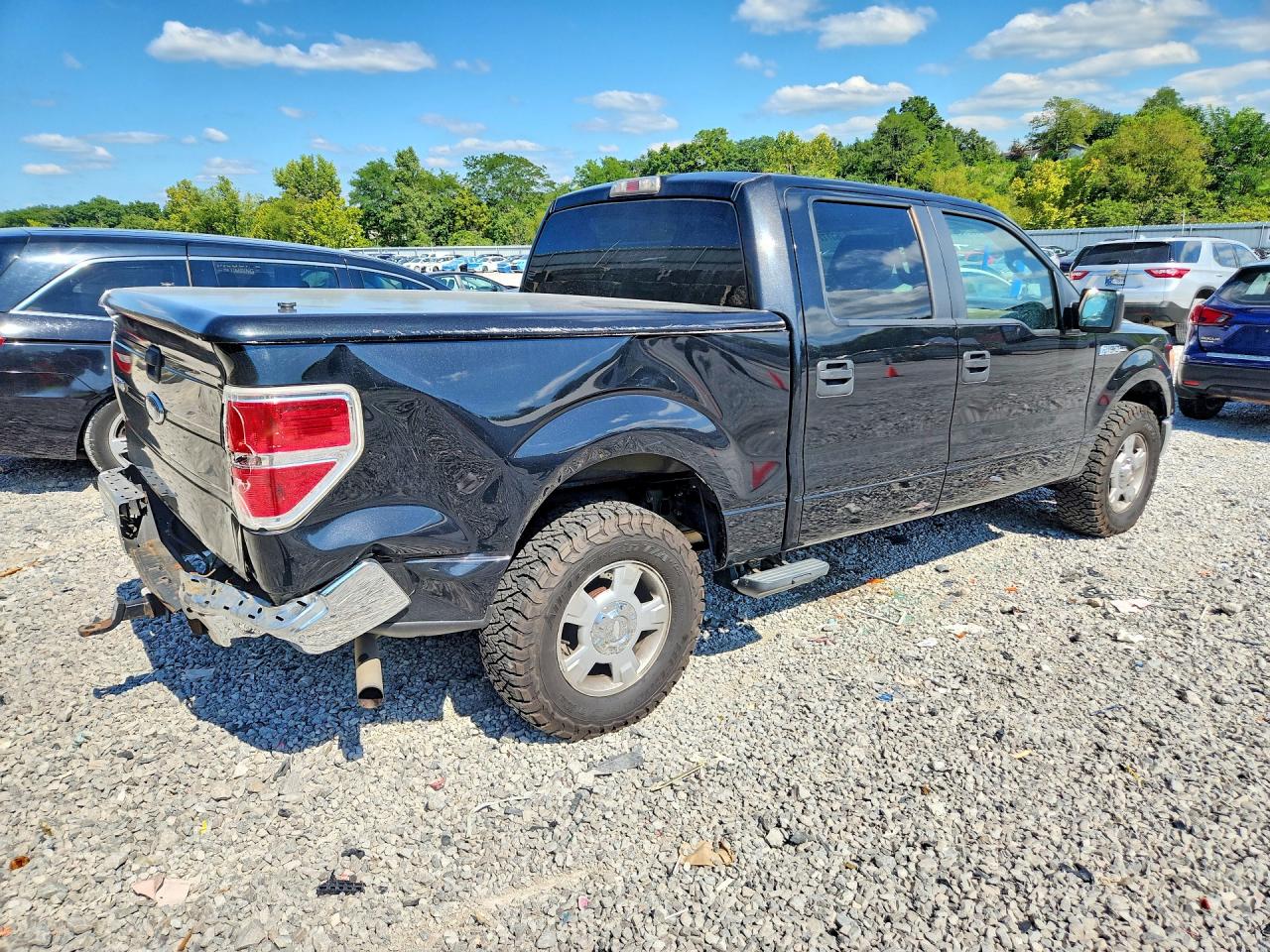 2010 Ford F150 Supercrew Black vin: 1FTEW1C88AFC57224