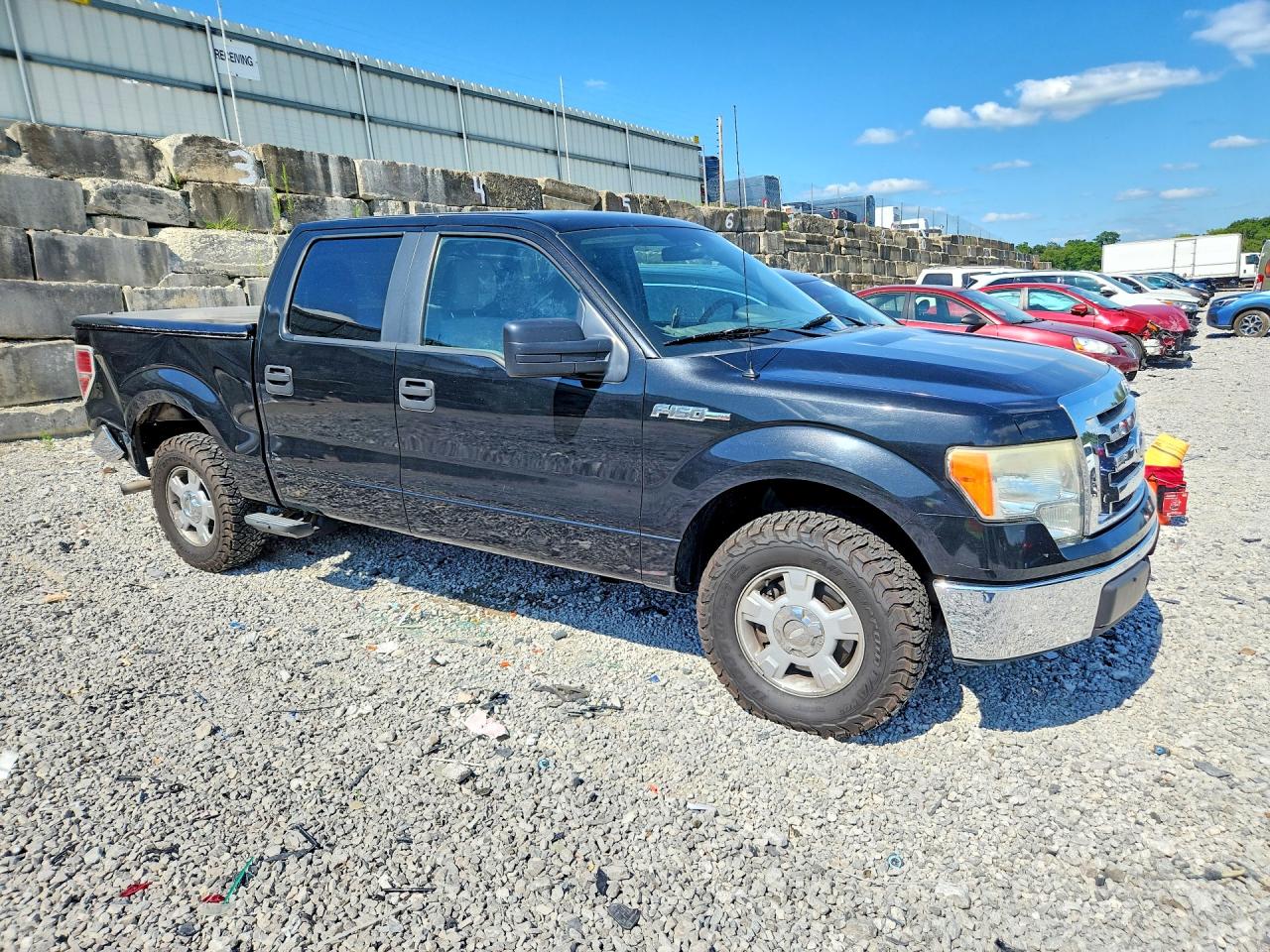 2010 Ford F150 Supercrew Black vin: 1FTEW1C88AFC57224