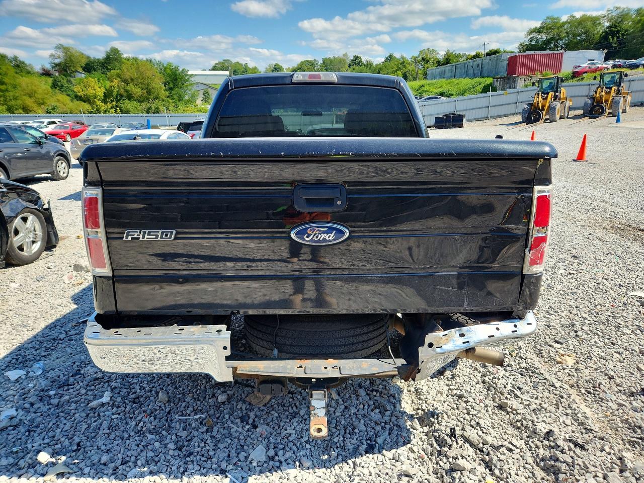 2010 Ford F150 Supercrew Black vin: 1FTEW1C88AFC57224