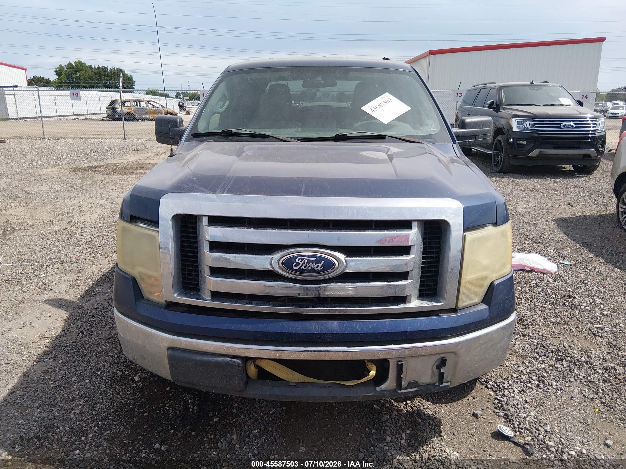 2010 Ford F-150 Fx2 Sport/xl/xlt Blue vin: 1FTEW1C88AFD29880