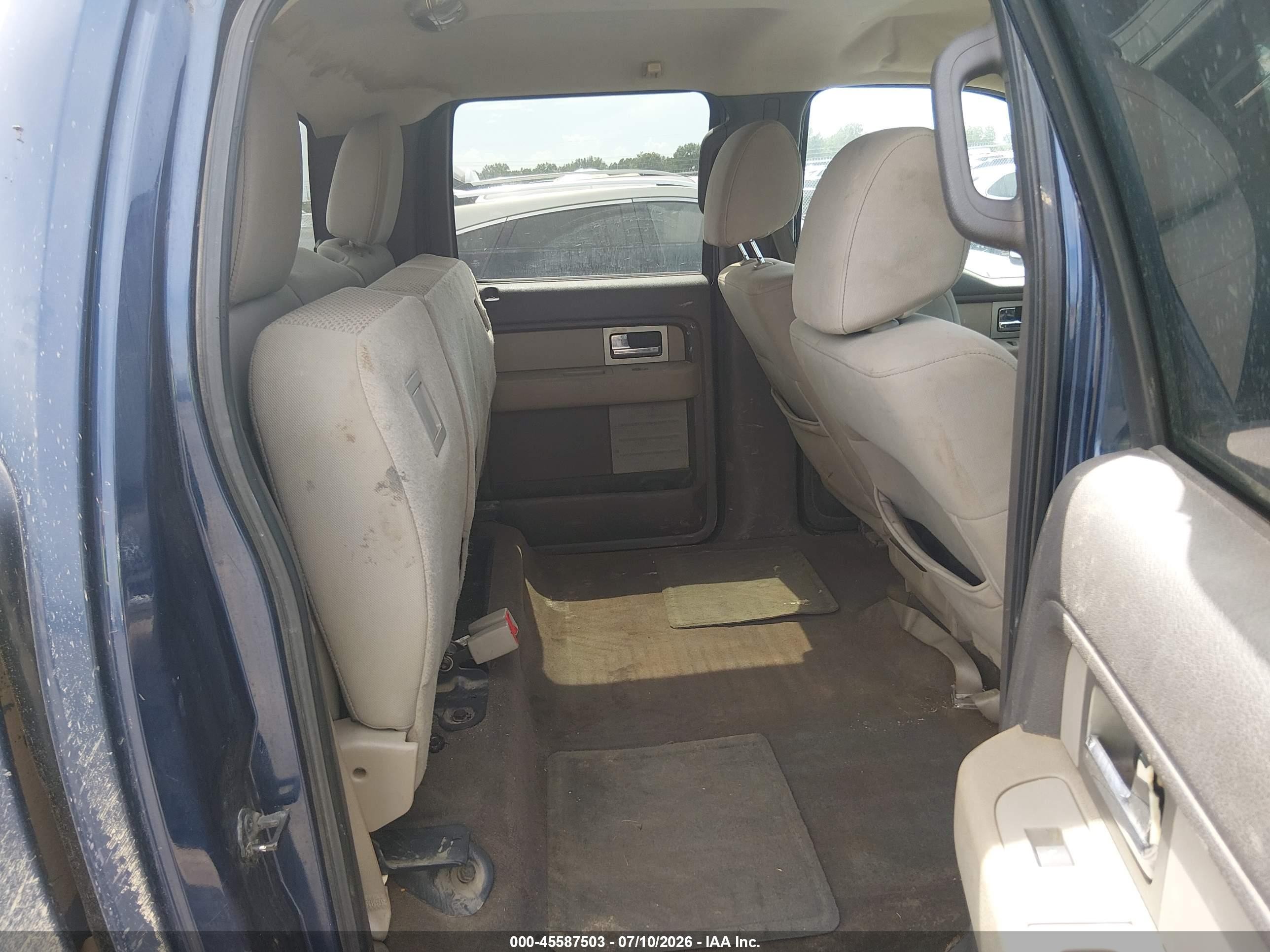 2010 Ford F-150 Fx2 Sport/xl/xlt Blue vin: 1FTEW1C88AFD29880
