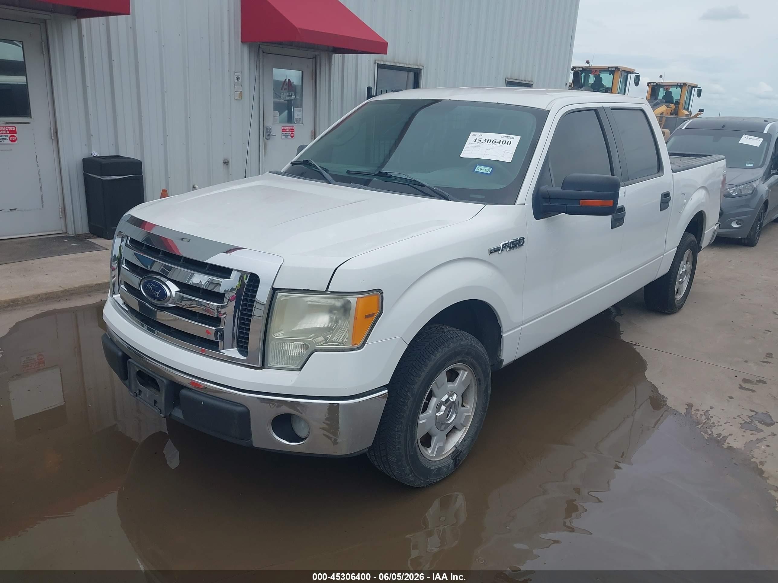 2010 Ford F-150 Fx2 Sport/xl/xlt White vin: 1FTEW1C88AFD91084