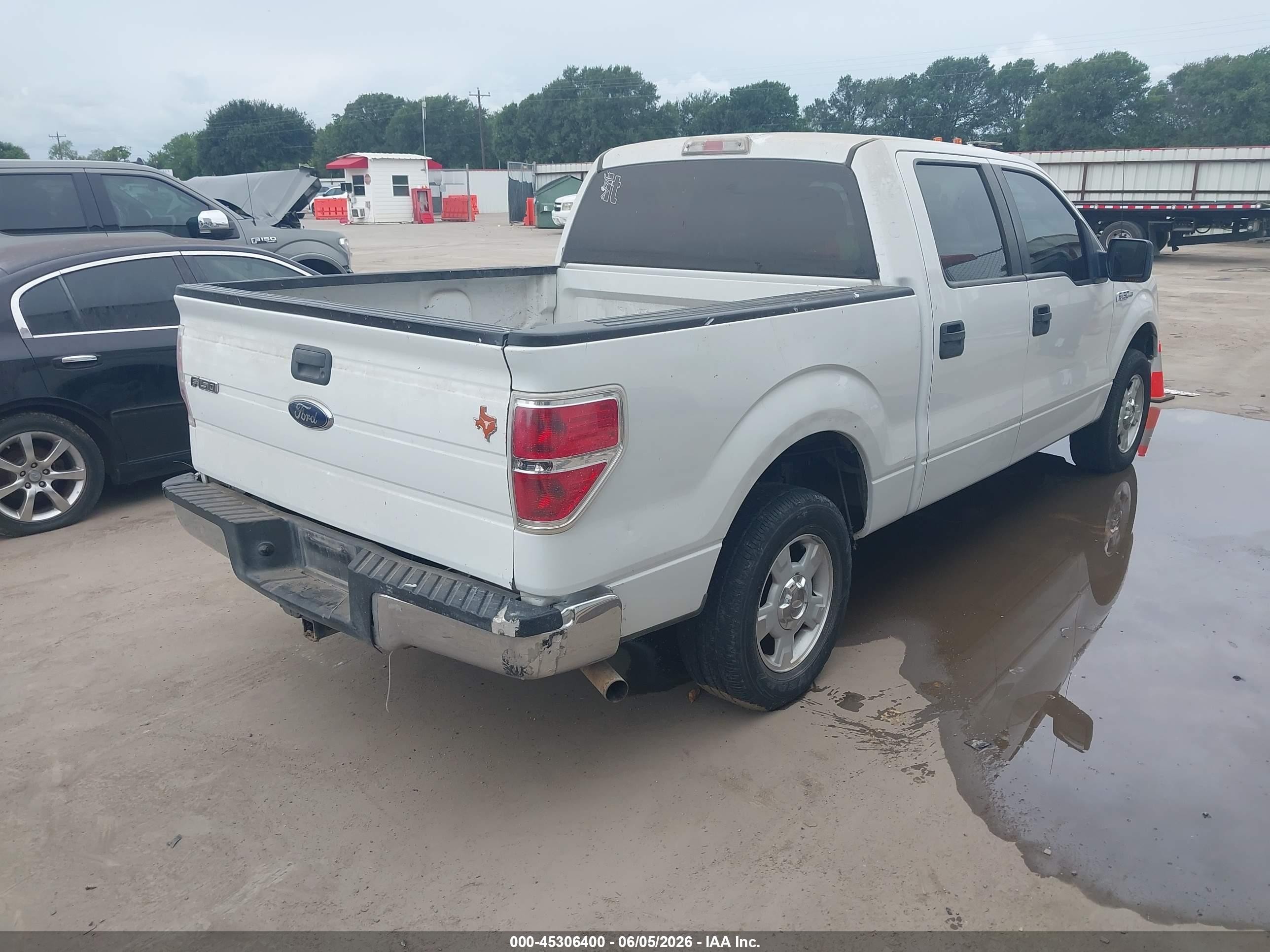 2010 Ford F-150 Fx2 Sport/xl/xlt White vin: 1FTEW1C88AFD91084