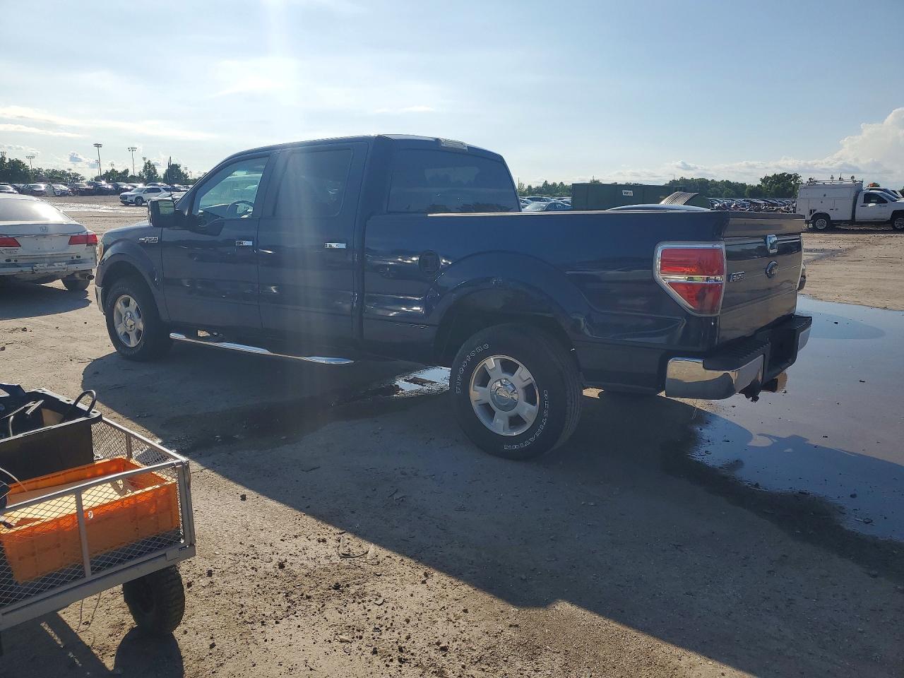 2010 Ford F150 Supercrew Blue vin: 1FTEW1C88AKB83441