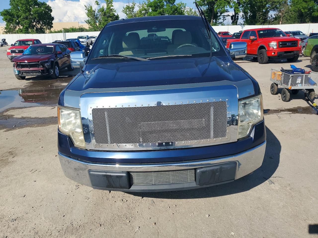 2010 Ford F150 Supercrew Blue vin: 1FTEW1C88AKB83441