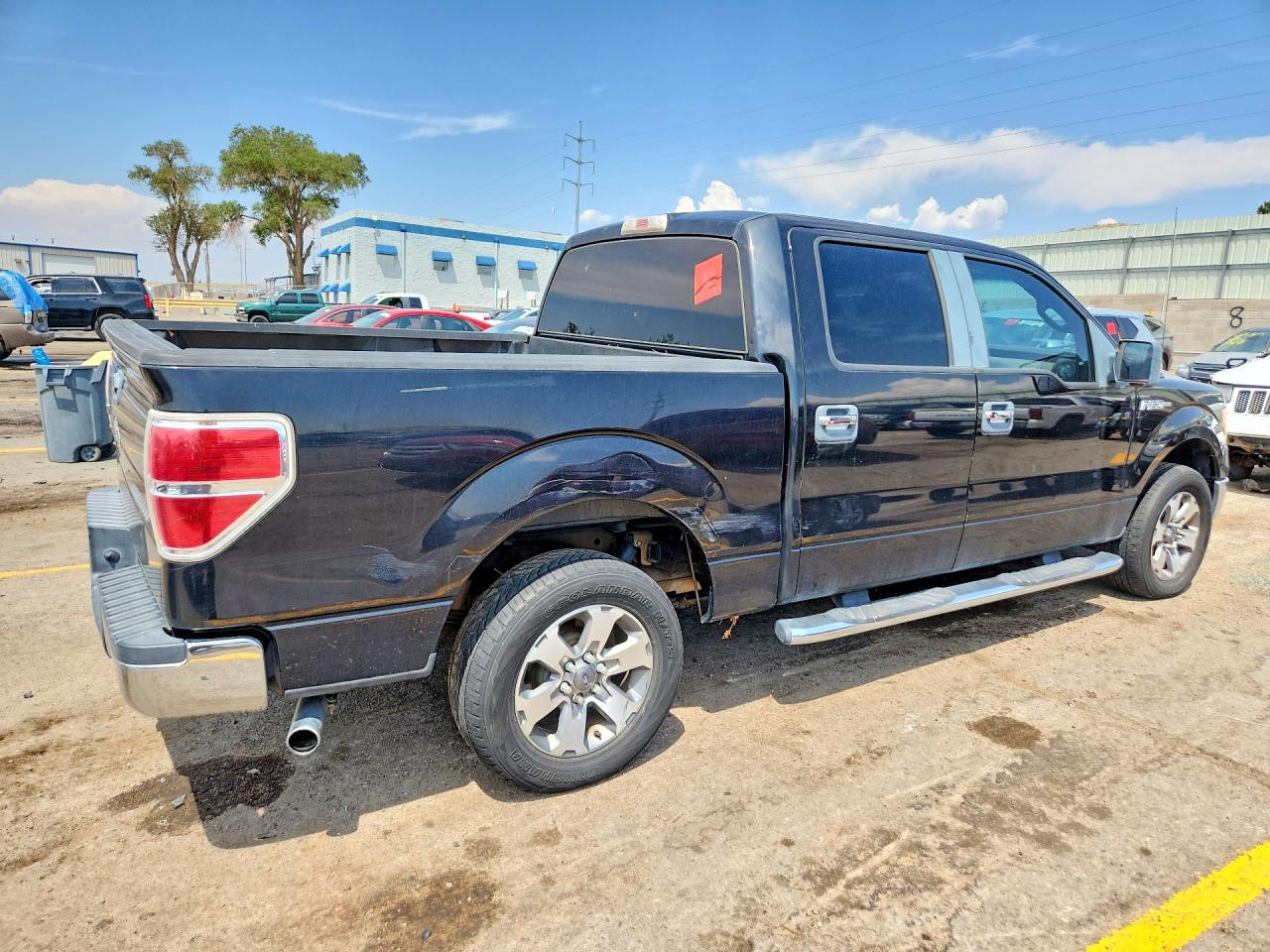 2010 Ford F150 Supercrew Black vin: 1FTEW1C89AFA08253