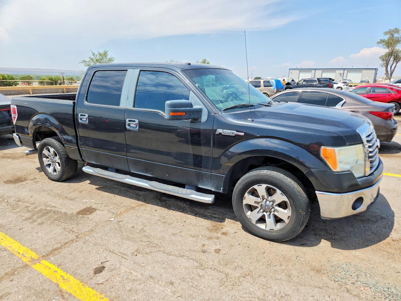 2010 Ford F150 Supercrew Black vin: 1FTEW1C89AFA08253